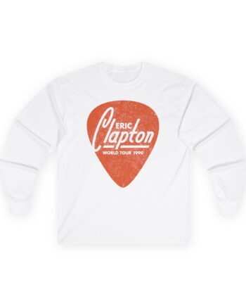 Eric Clapton Guitar Pick Unisex Ultra Cotton Long Sleeve Tee