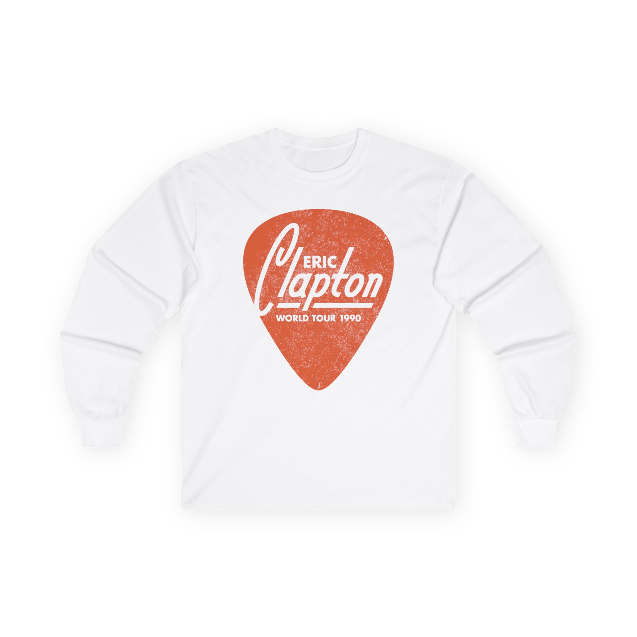 Eric Clapton Guitar Pick Unisex Ultra Cotton Long Sleeve Tee