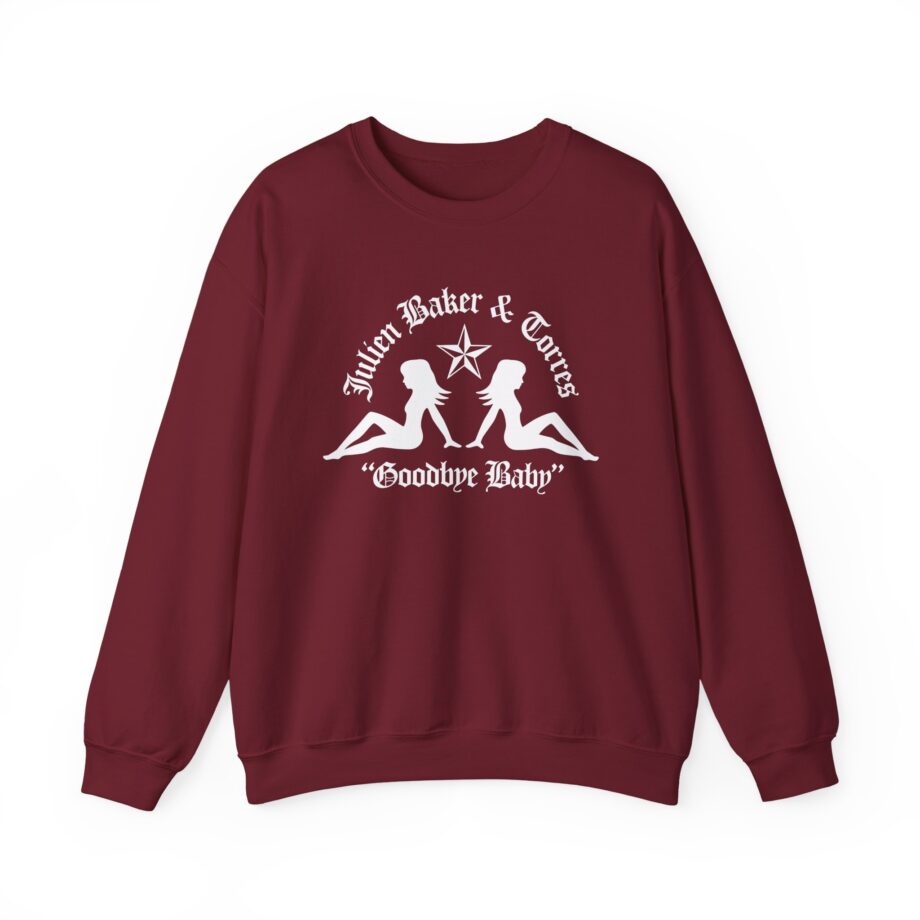 Julien Baker Goodbye Baby Unisex Heavy Blend™ Crewneck Sweatshirt