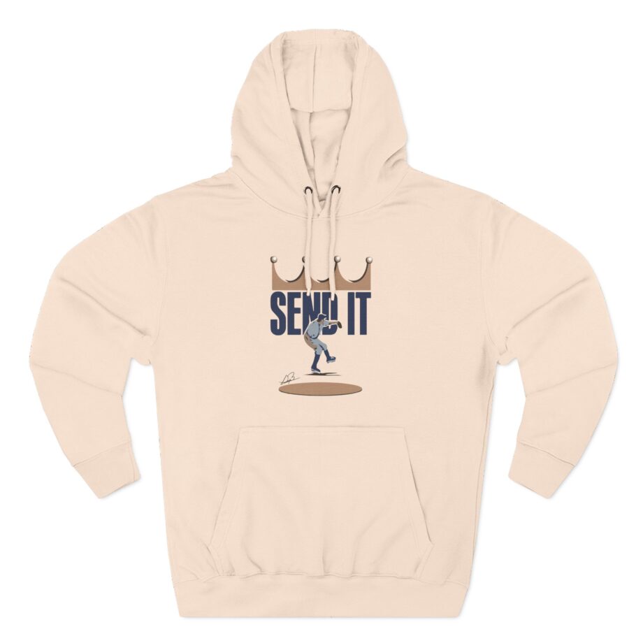 Trevor Bauer Send It  Three-Panel Fleece Hoodie