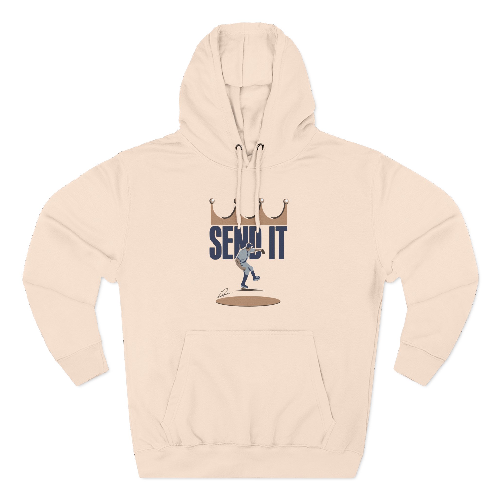 Trevor Bauer Send It  Three-Panel Fleece Hoodie