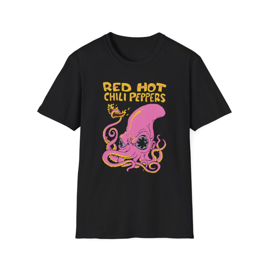 Red Hot Chili Peppers Octopus Unisex Softstyle T-Shirt