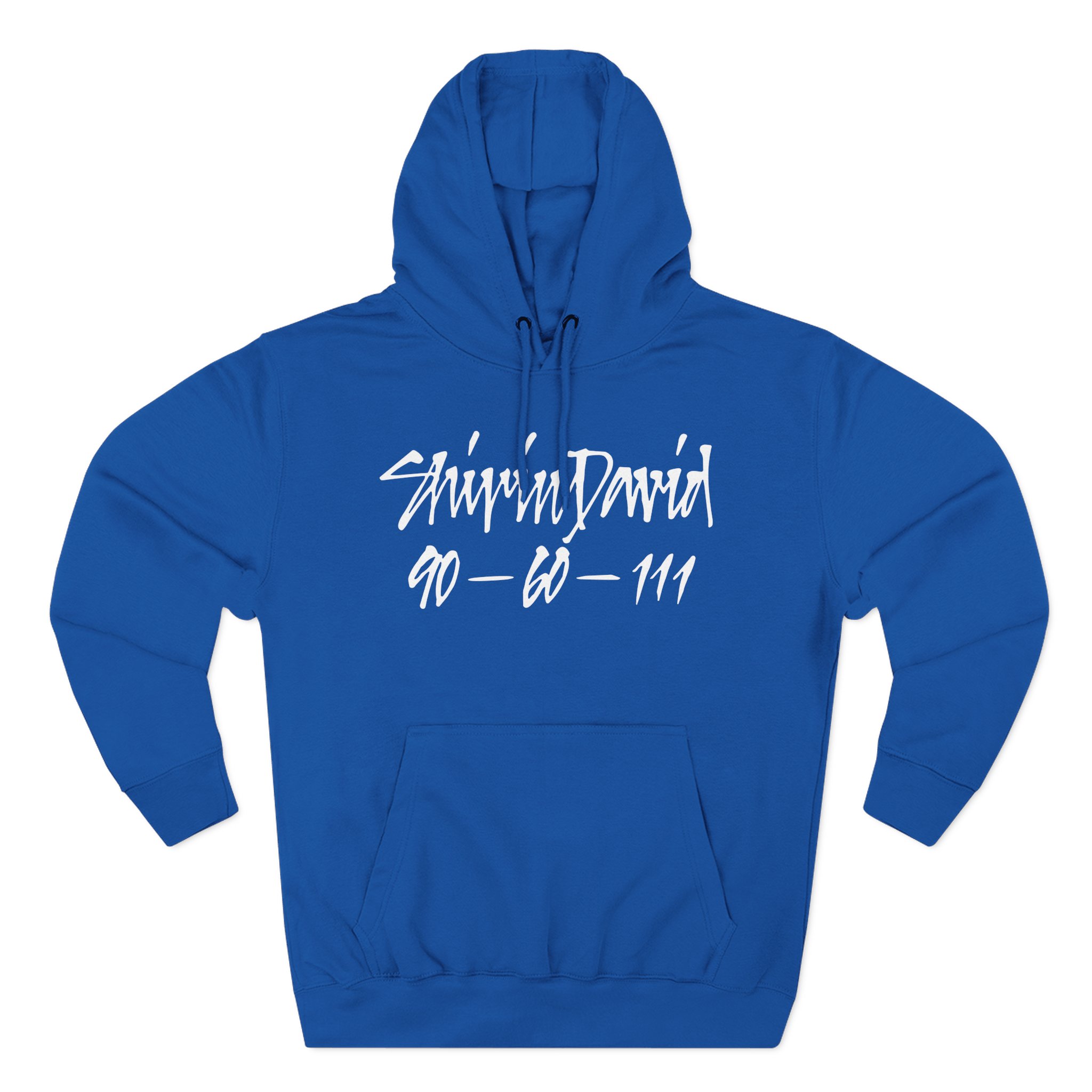 Shirin David 90-60-111 Text -  Three-Panel Fleece Hoodie