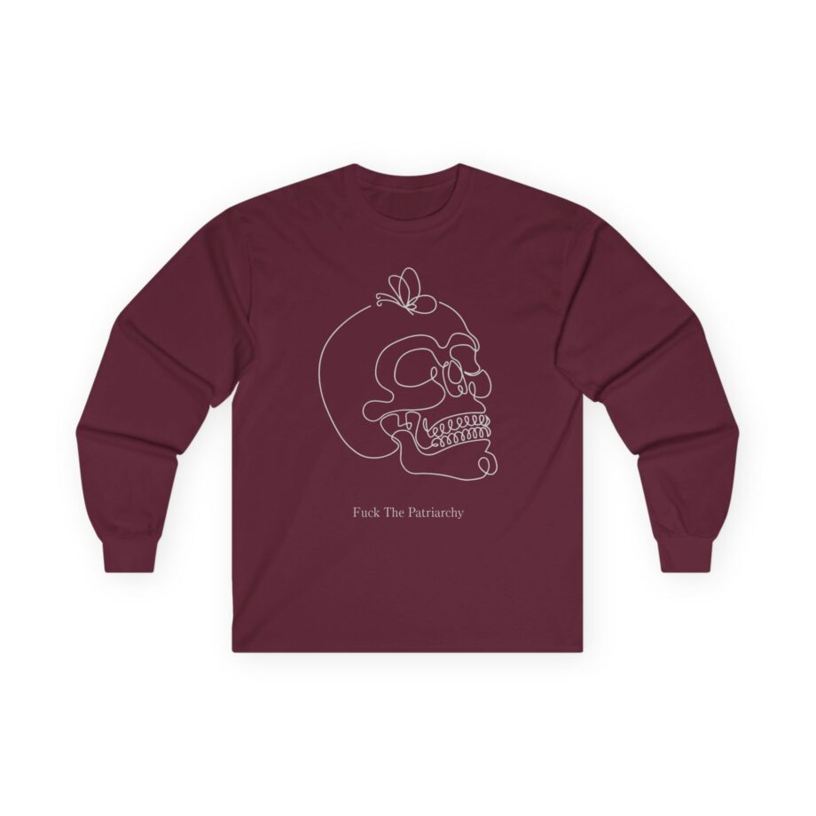 Qtcinderella Fuck the Patriarchy Unisex Ultra Cotton Long Sleeve Tee