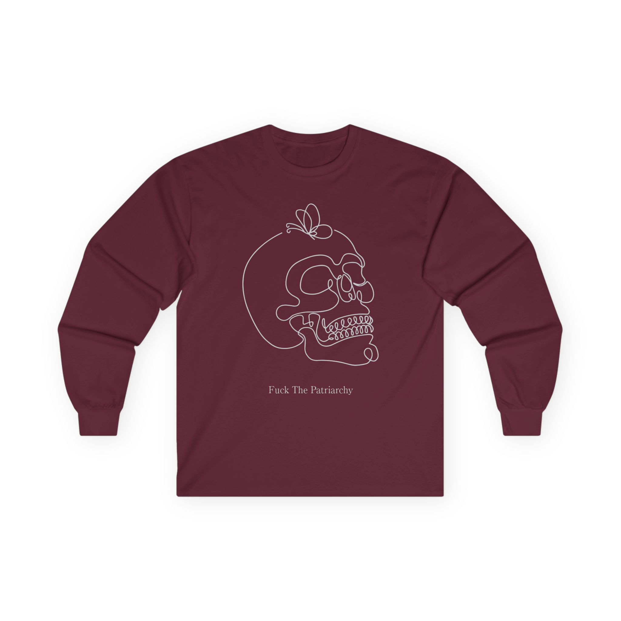 Qtcinderella Fuck the Patriarchy Unisex Ultra Cotton Long Sleeve Tee