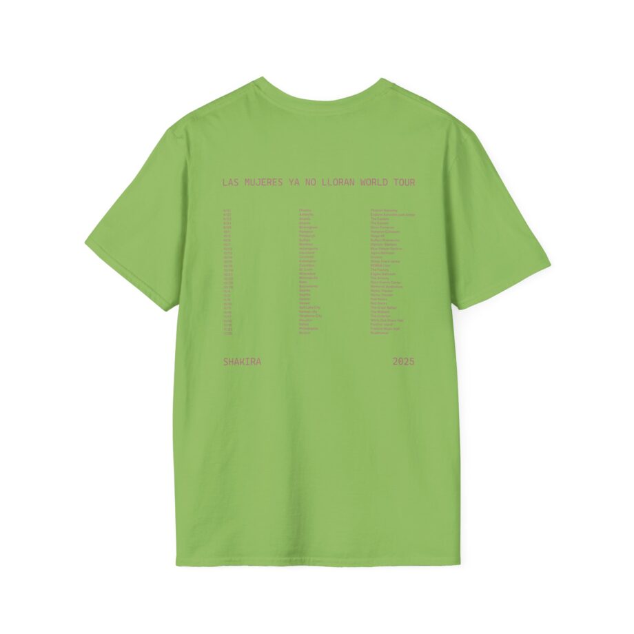 Shakira LMYNL World Tour Unisex Softstyle T-Shirt