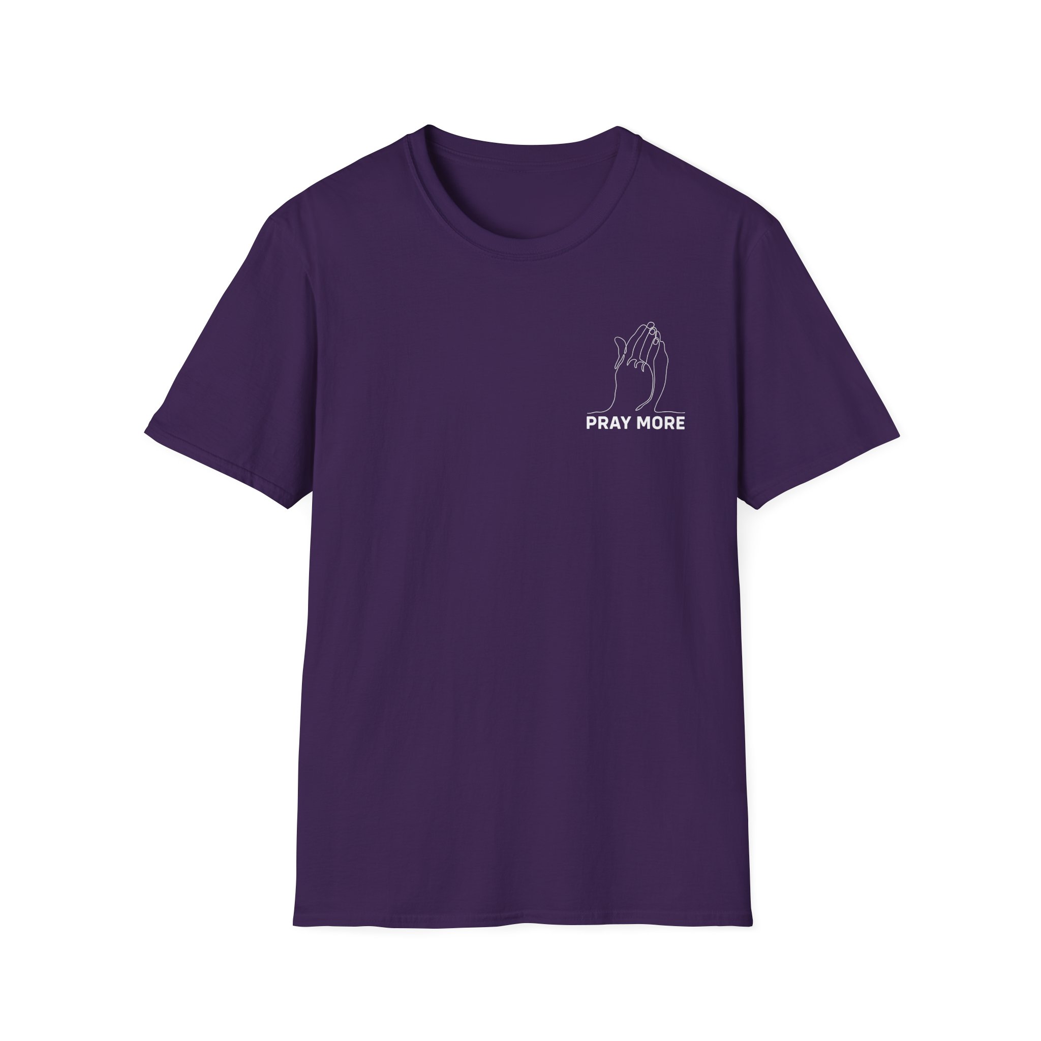 Roman Atwood Pray More Unisex Softstyle T-Shirt