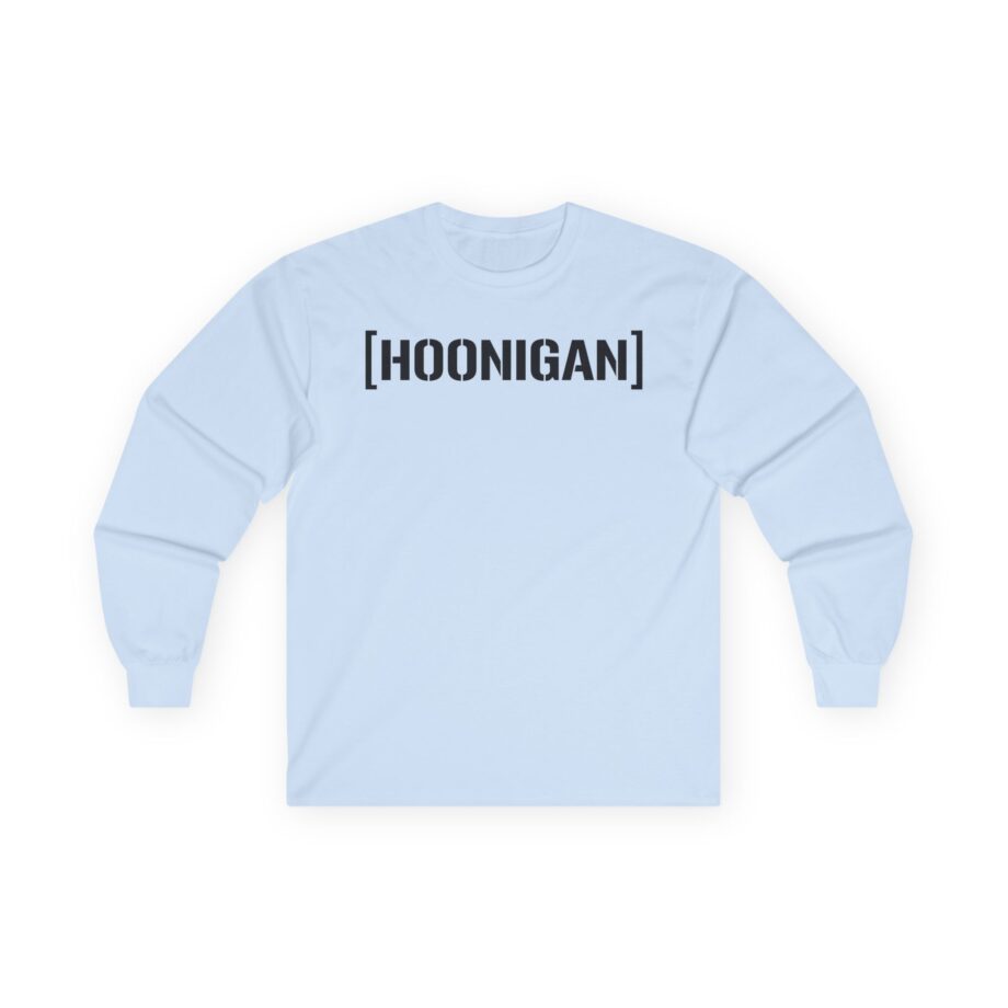 Ken Block Hoonigan Bracket Censor Bar Logo Unisex Ultra Cotton Long Sleeve Tee