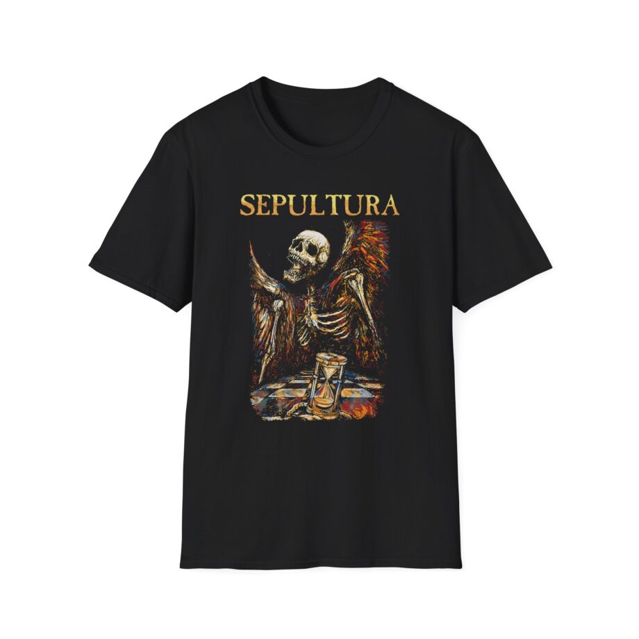 Sepultura Hourglass Unisex Softstyle T-Shirt