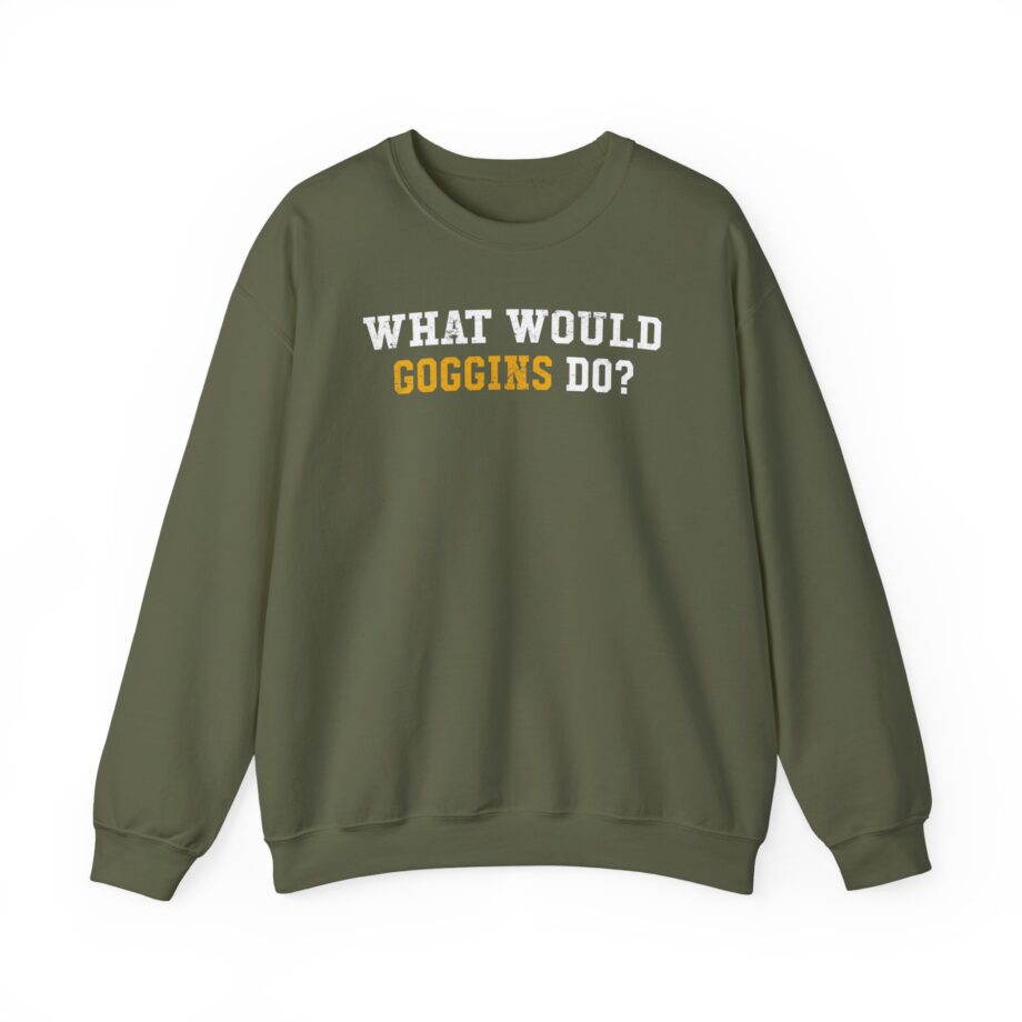 David Goggins  What Would Goggins Do Unisex Heavy Blend™ Crewneck Sweatshirt