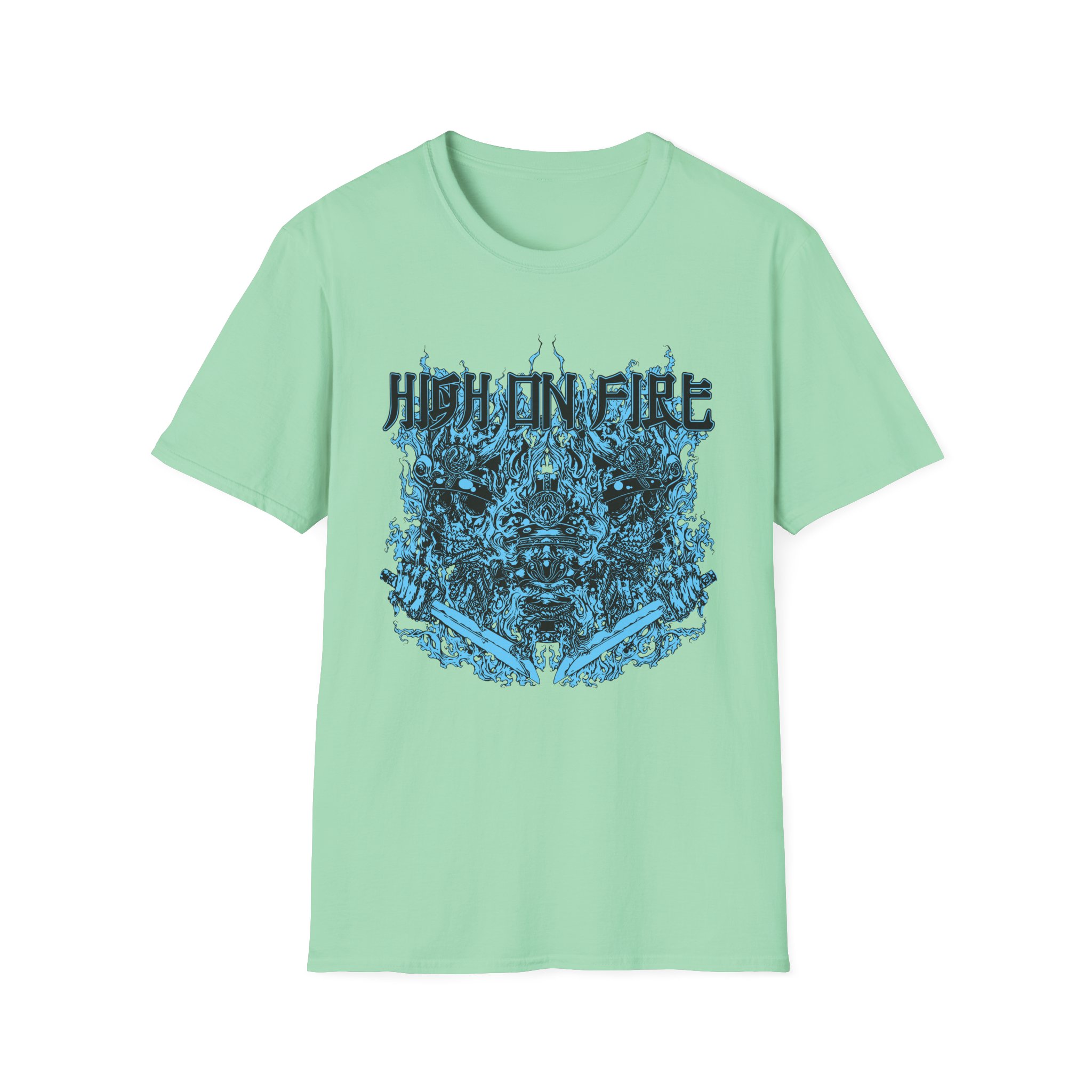 High on Fire Bastard Samurai Unisex Softstyle T-Shirt