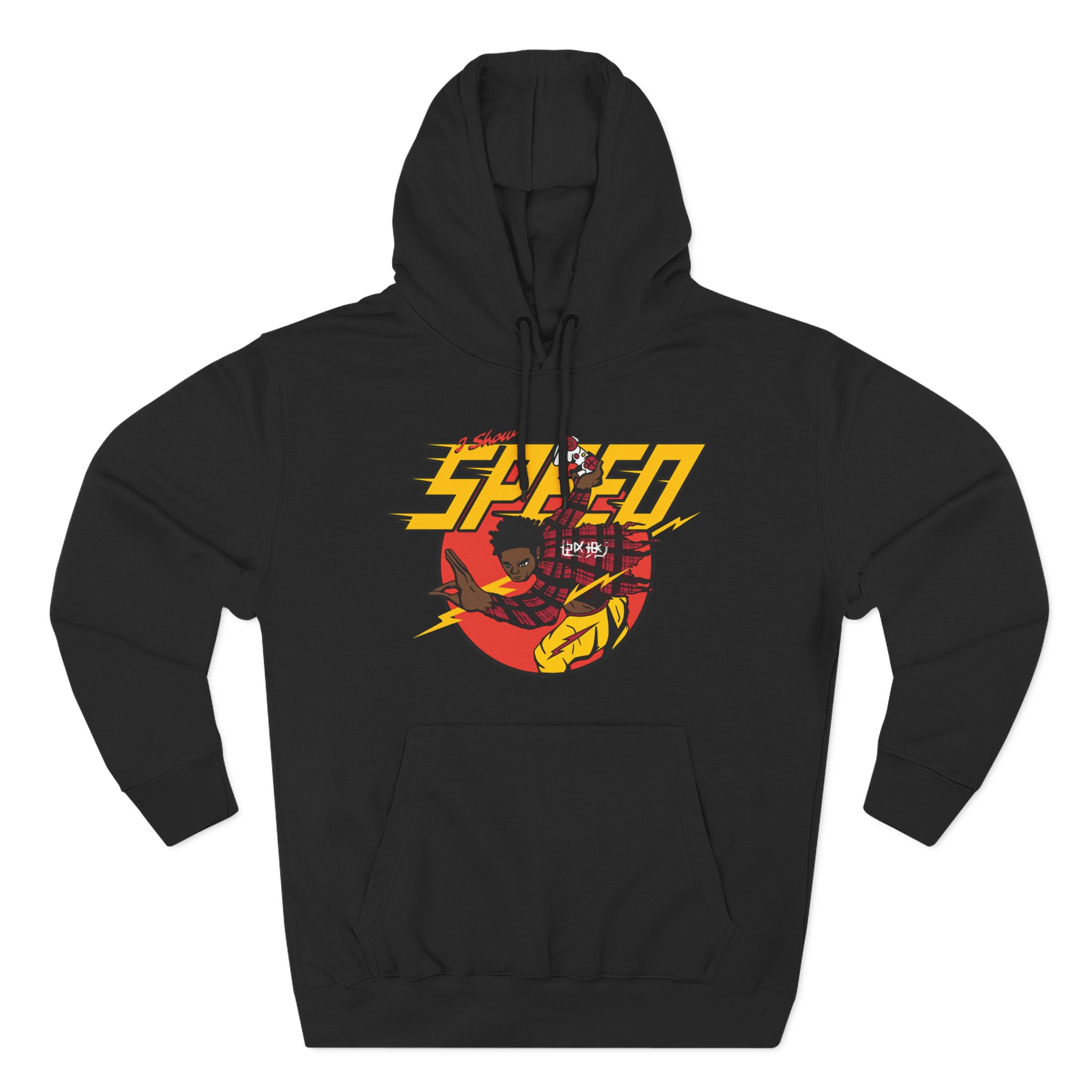 Ishowspeed Three-Panel Fleece Hoodie
