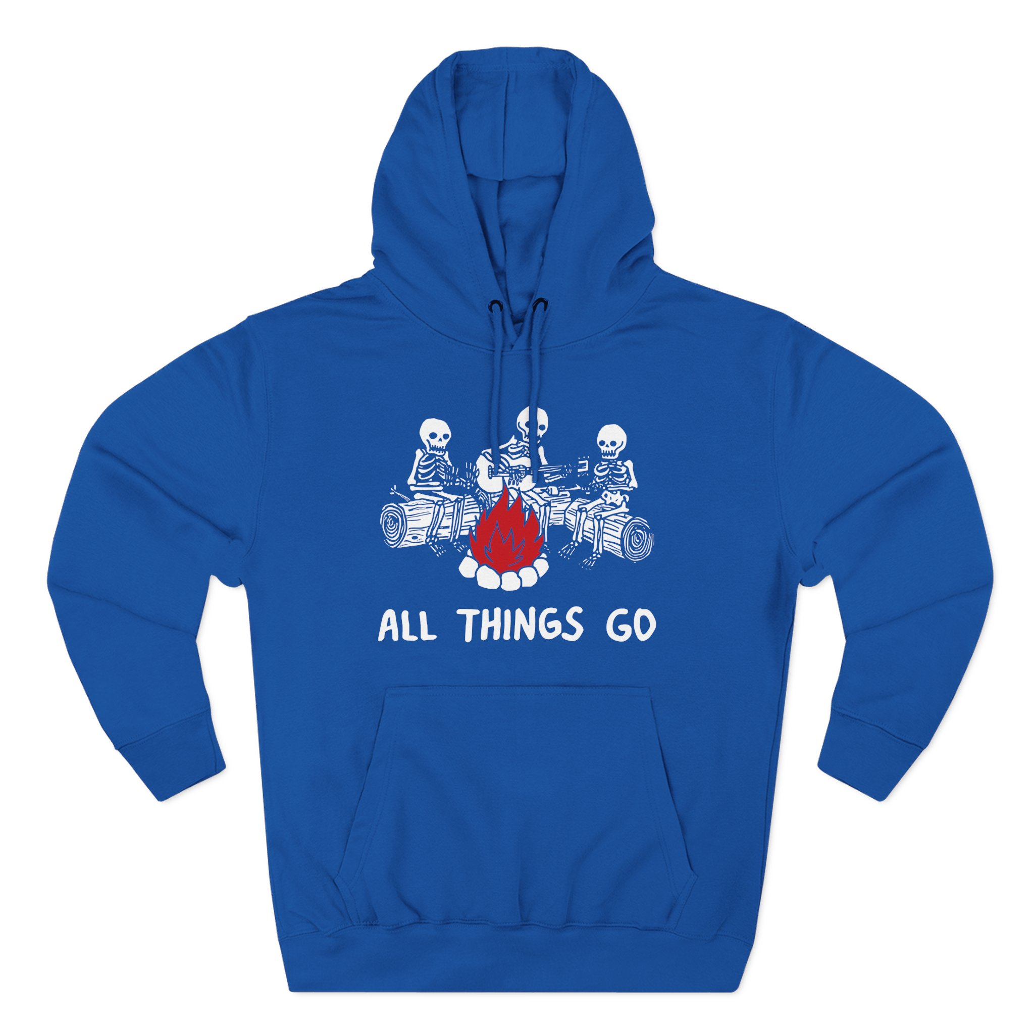 All Things Go Three-Panel Fleece Hoodie