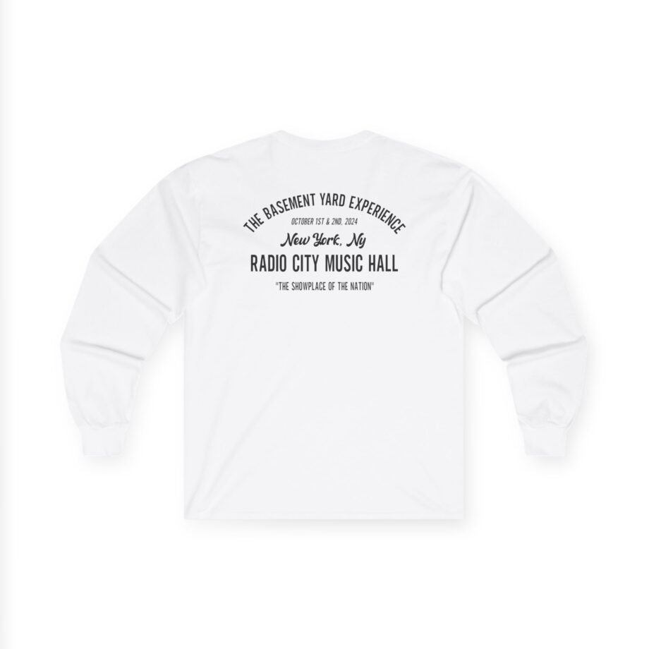 Basement Yard Tby Radio City Ivory Unisex Ultra Cotton Long Sleeve Tee