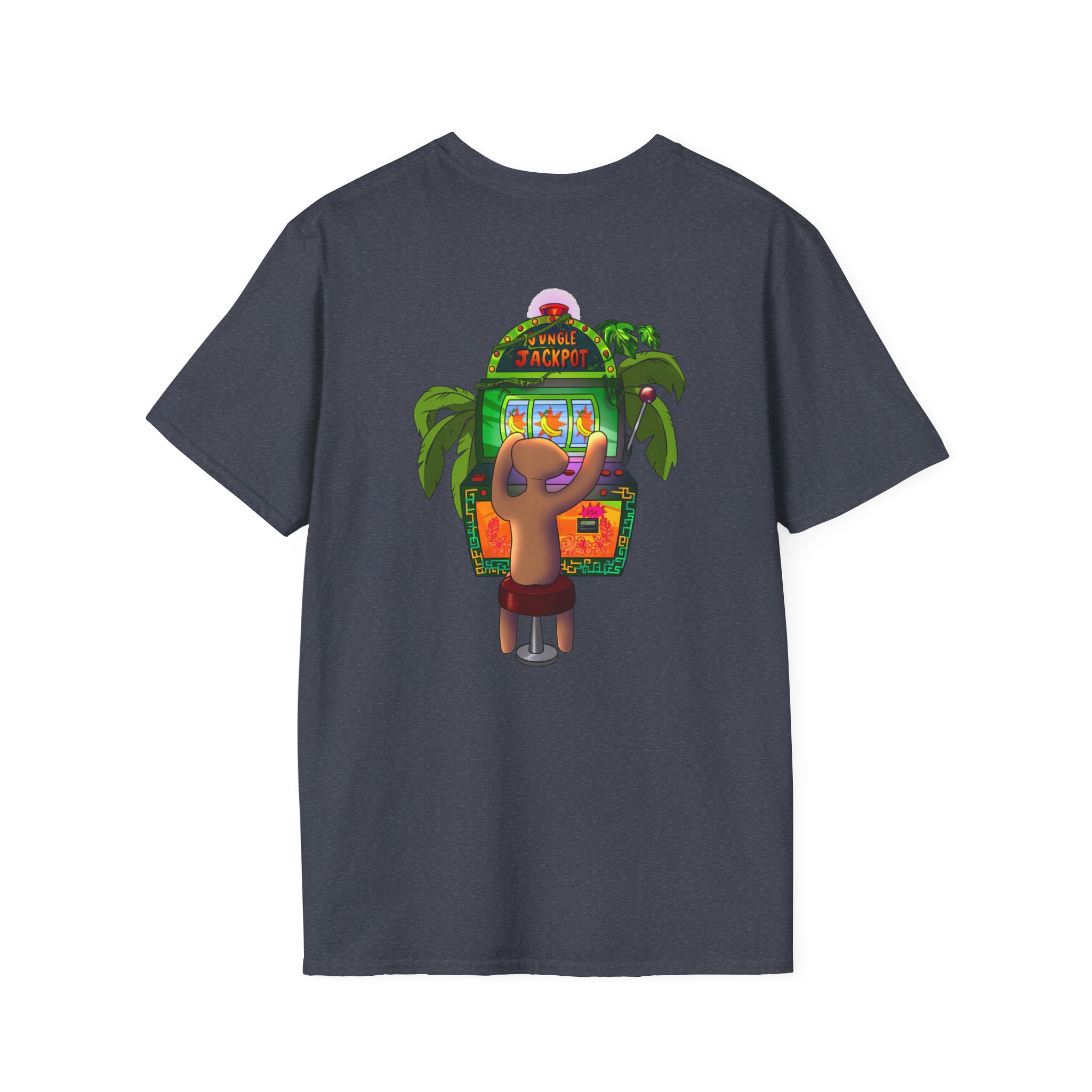 Spoonkid Jungle Jackpot Unisex Softstyle T-Shirt
