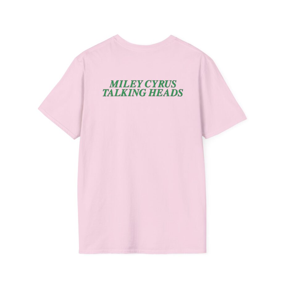 Miley Cyrus Talking Heads X Miley Psycho Killer Unisex Softstyle T-Shirt