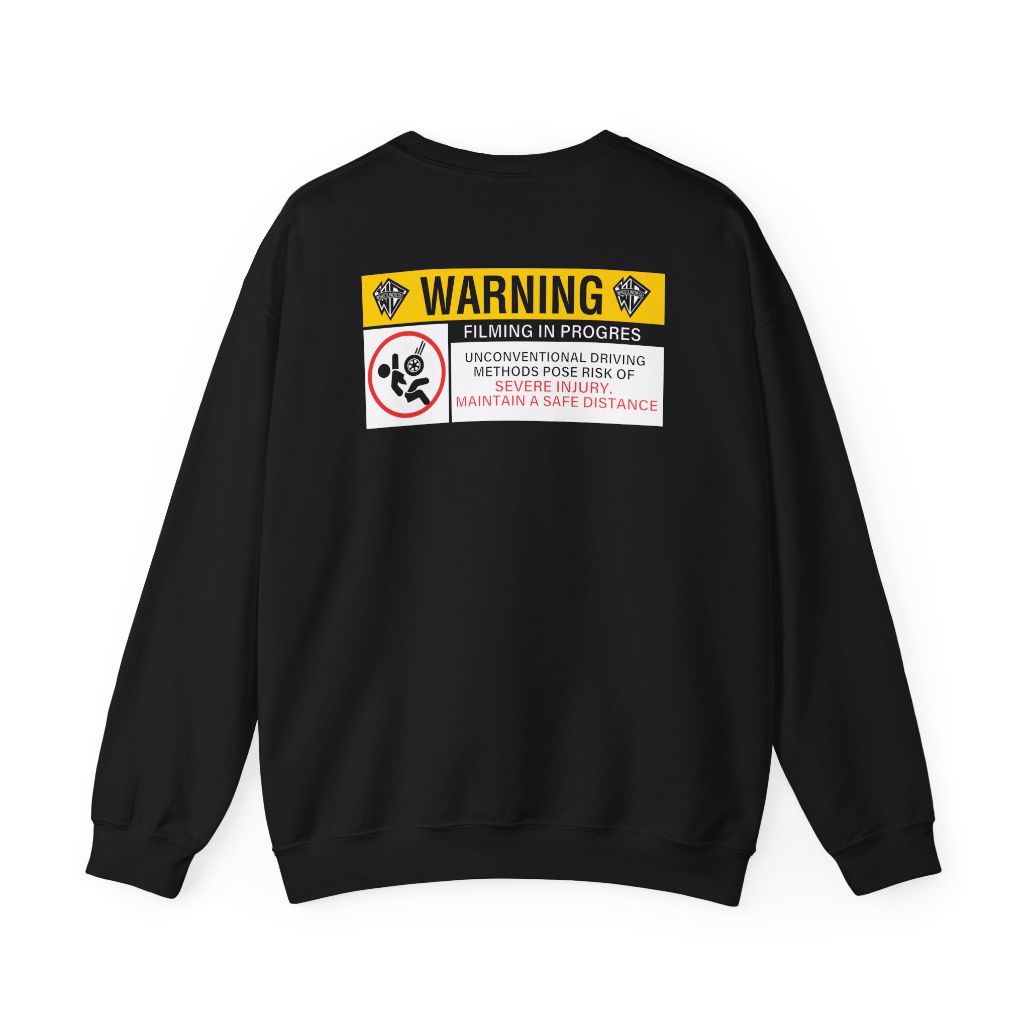 Monstermax Unconventional Driving Unisex Heavy Blendâ„¢ Crewneck Sweatshirt