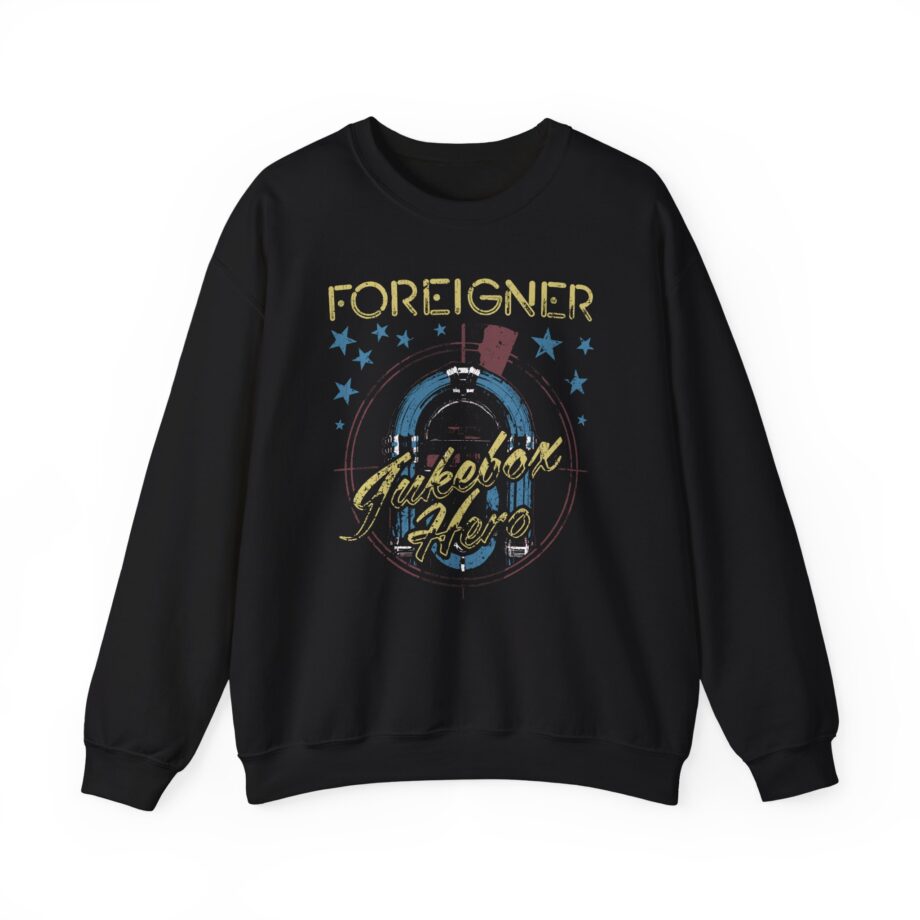 Foreigner Juicebox Hero Unisex Heavy Blend™ Crewneck Sweatshirt