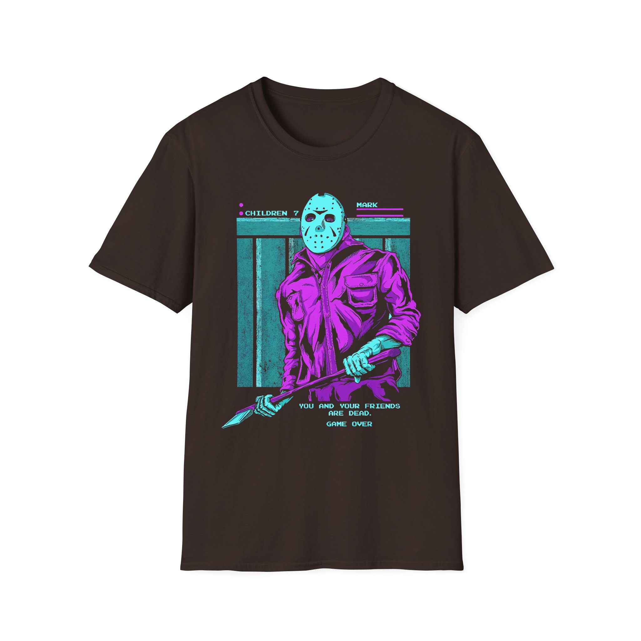 Dashiexp You and Your Friends Are Dead Game Over Unisex Softstyle T-Shirt