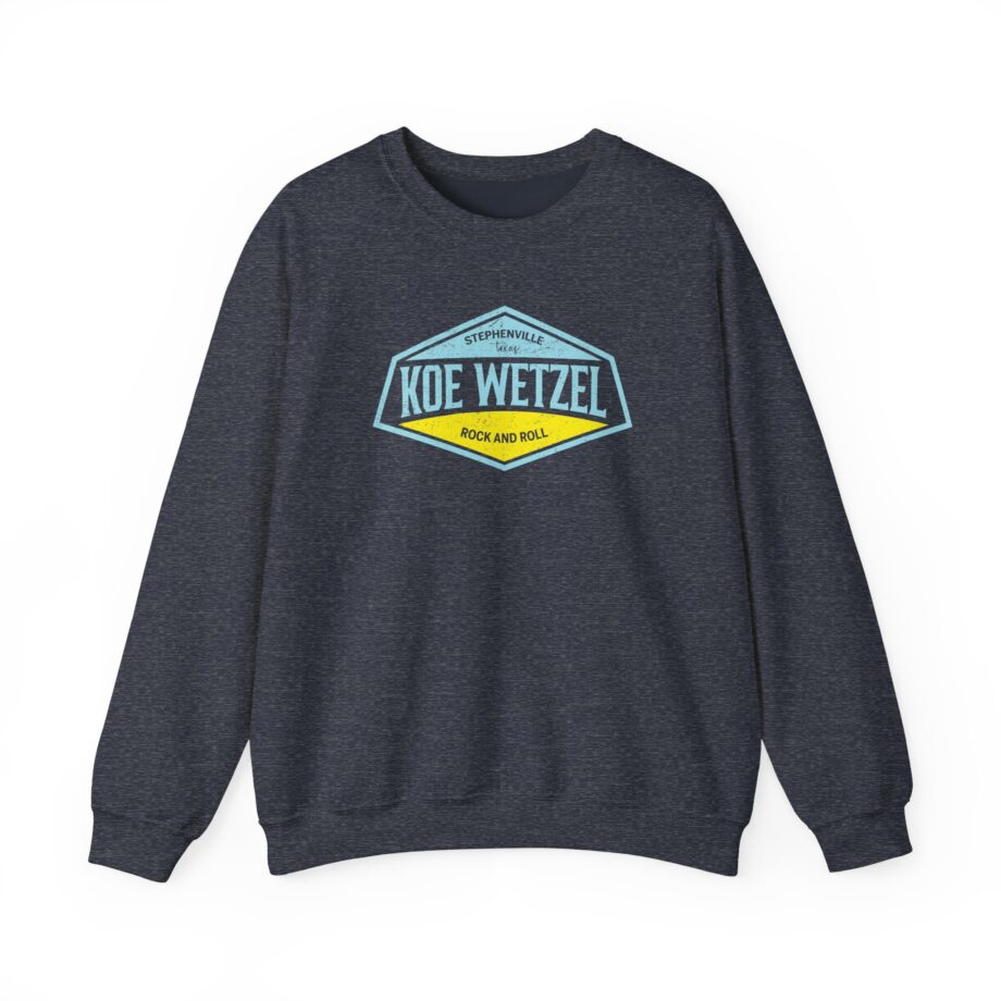 Koe Wetzel Stephenville Rock & Roll Unisex Heavy Blend™ Crewneck Sweatshirt