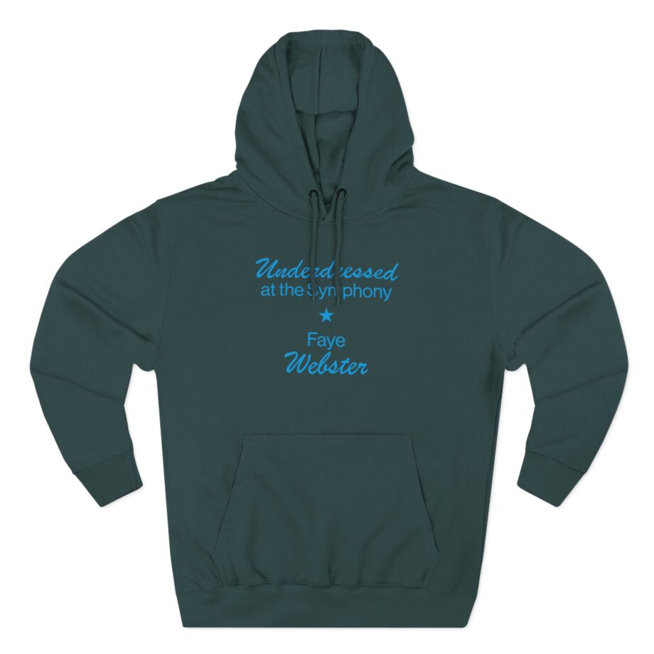 Faye Webster Underdressed at the Symphony 2024 Tour Three-Panel Fleece Hoodie