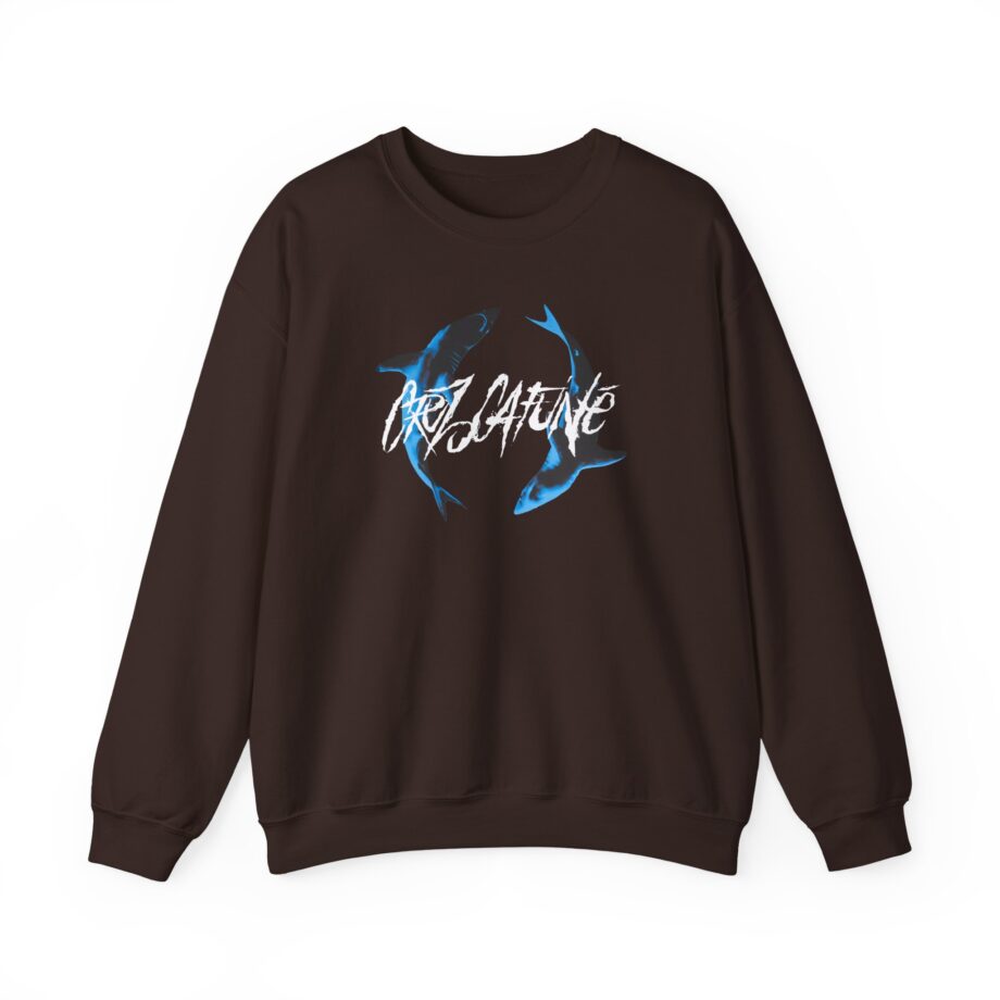 Cruz Cafune Double Shark Unisex Heavy Blend™ Crewneck Sweatshirt