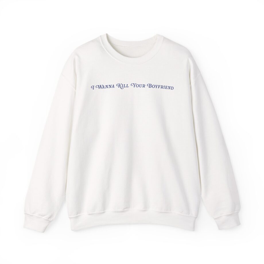 Binchtopia I Wanna Kill Your Boyfriend Baby Unisex Heavy Blend™ Crewneck Sweatshirt