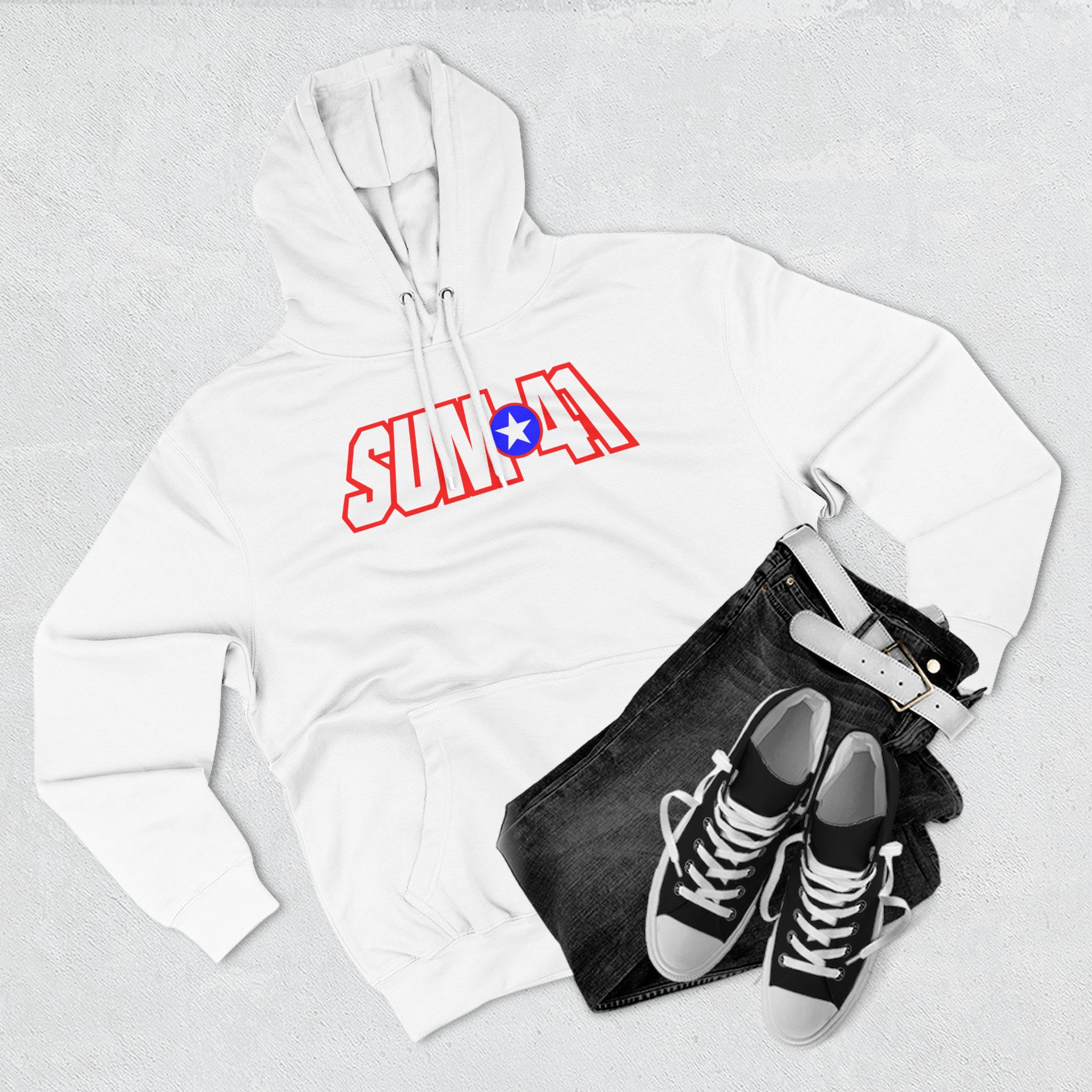 Sum 41 Three-Panel Fleece Hoodie
