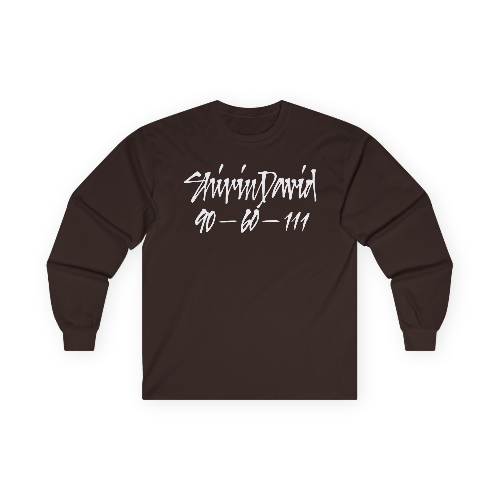 Shirin David 90-60-111 Text -  Unisex Ultra Cotton Long Sleeve Tee