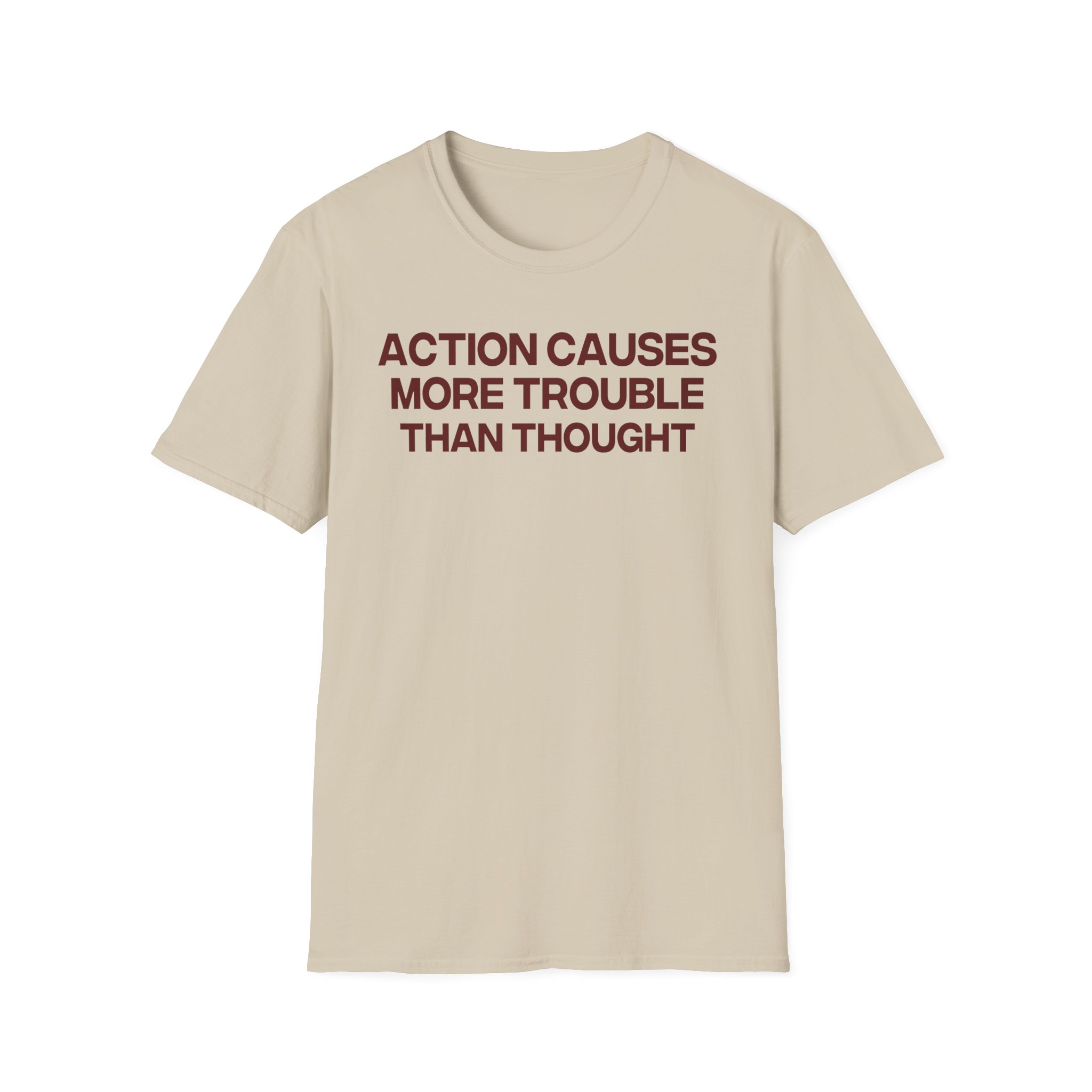 Jenny Holzer Action Causes More Trouble Than Thought Unisex Softstyle T-Shirt
