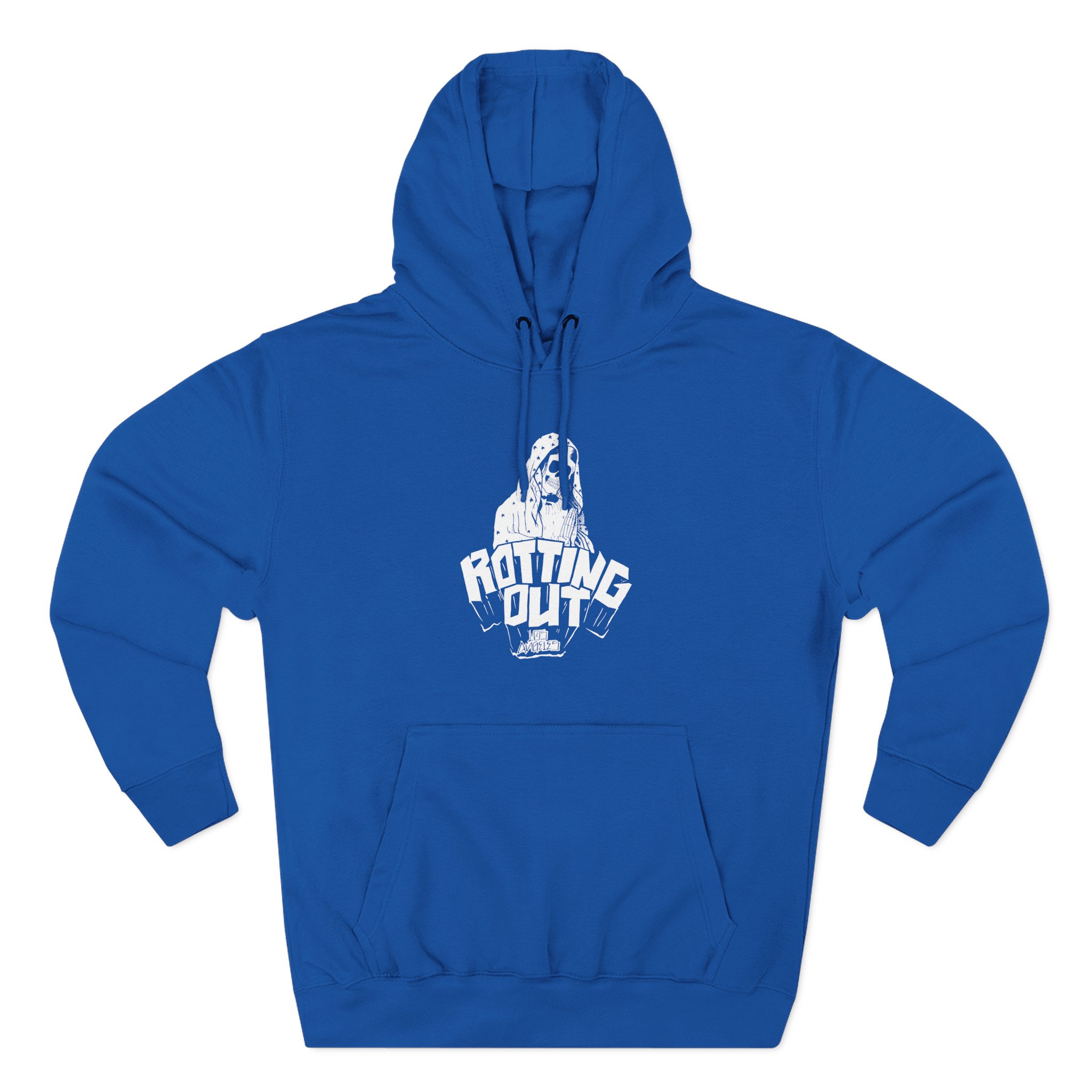 Rotting Out Three-Panel Fleece Hoodie