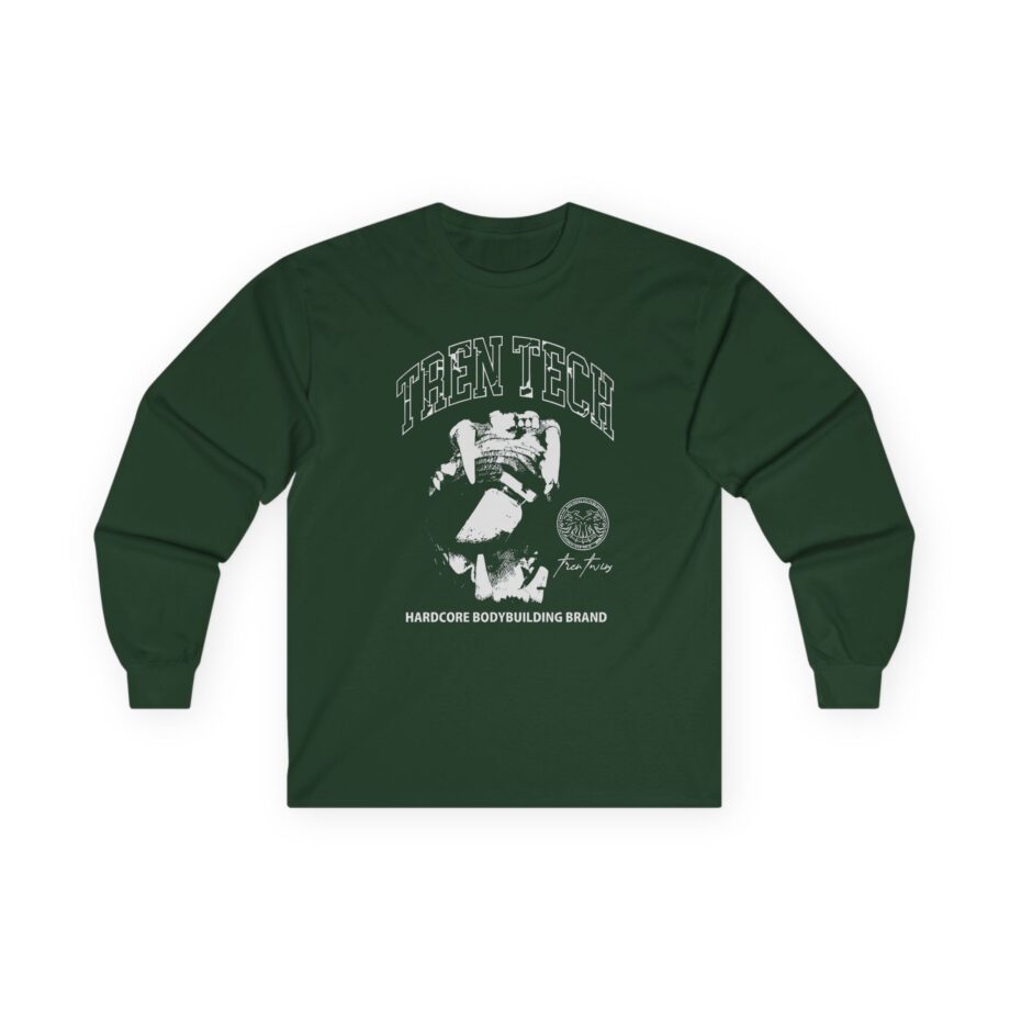 Tren Twins Tech Hardcore Bodybuilding Brand Unisex Ultra Cotton Long Sleeve Tee