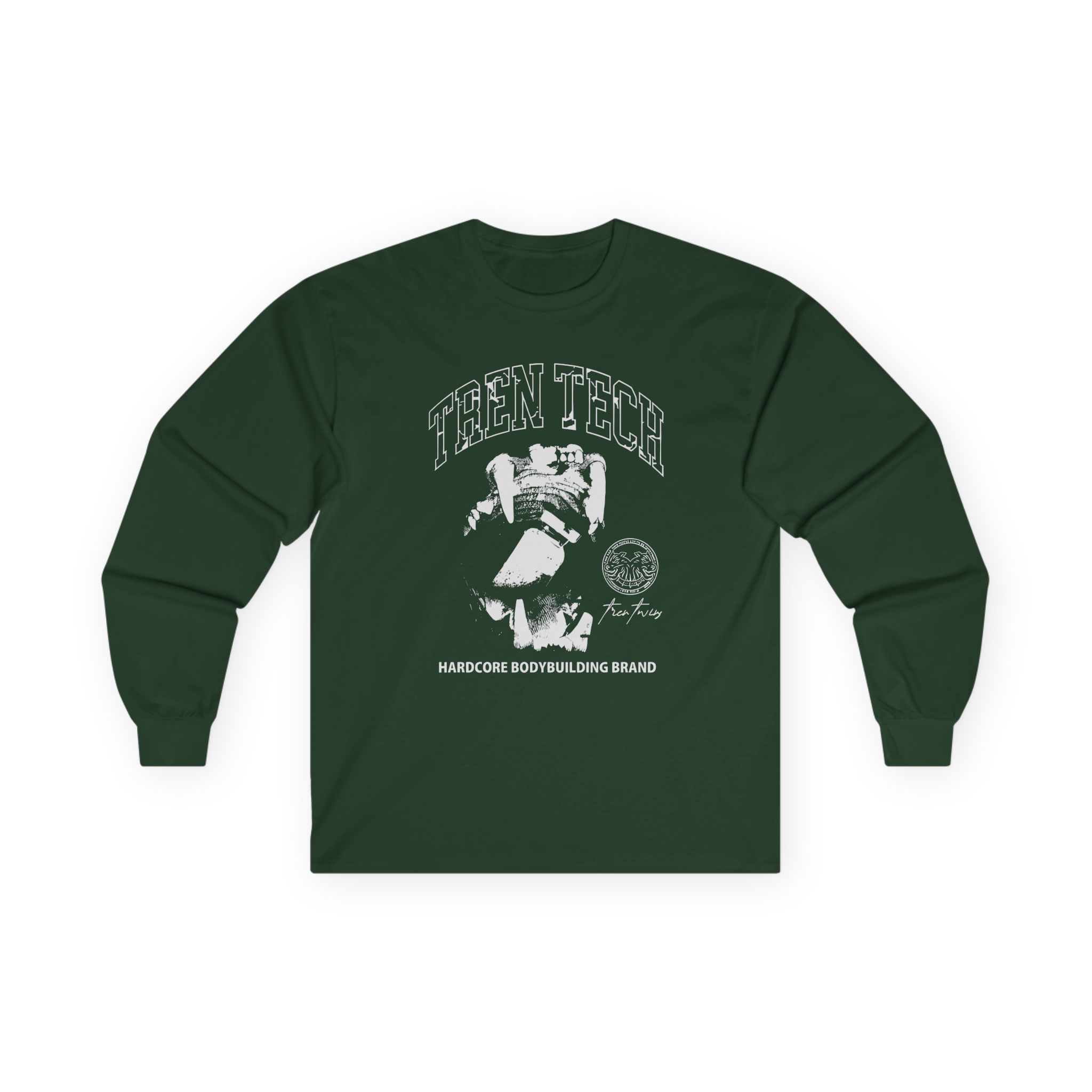 Tren Twins Tech Hardcore Bodybuilding Brand Unisex Ultra Cotton Long Sleeve Tee