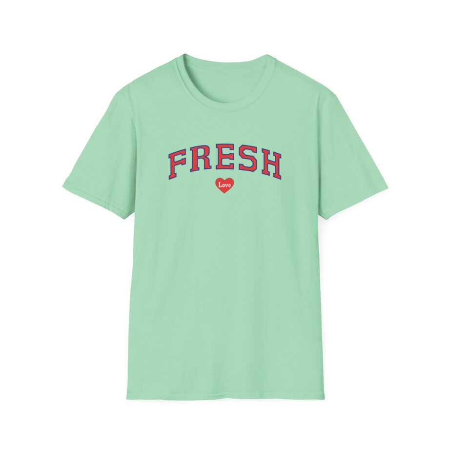 Fresh Love Heart Unisex Softstyle T-Shirt