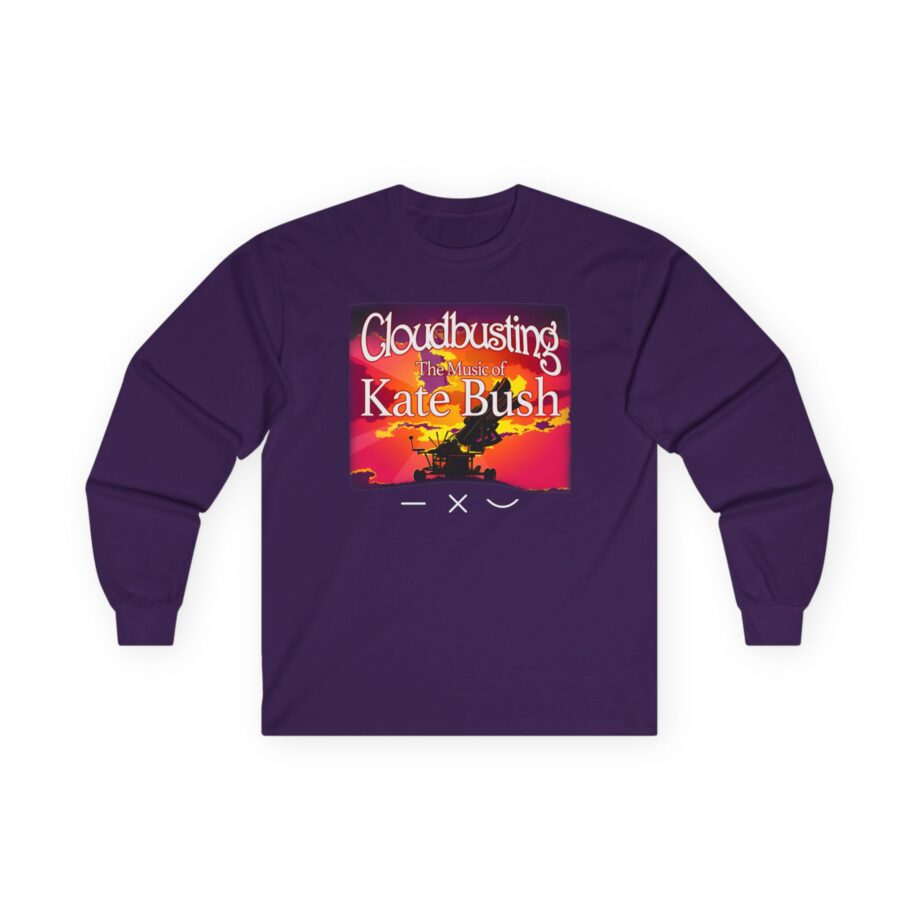 Kate Bush Line Cross Curve Unisex Ultra Cotton Long Sleeve Tee