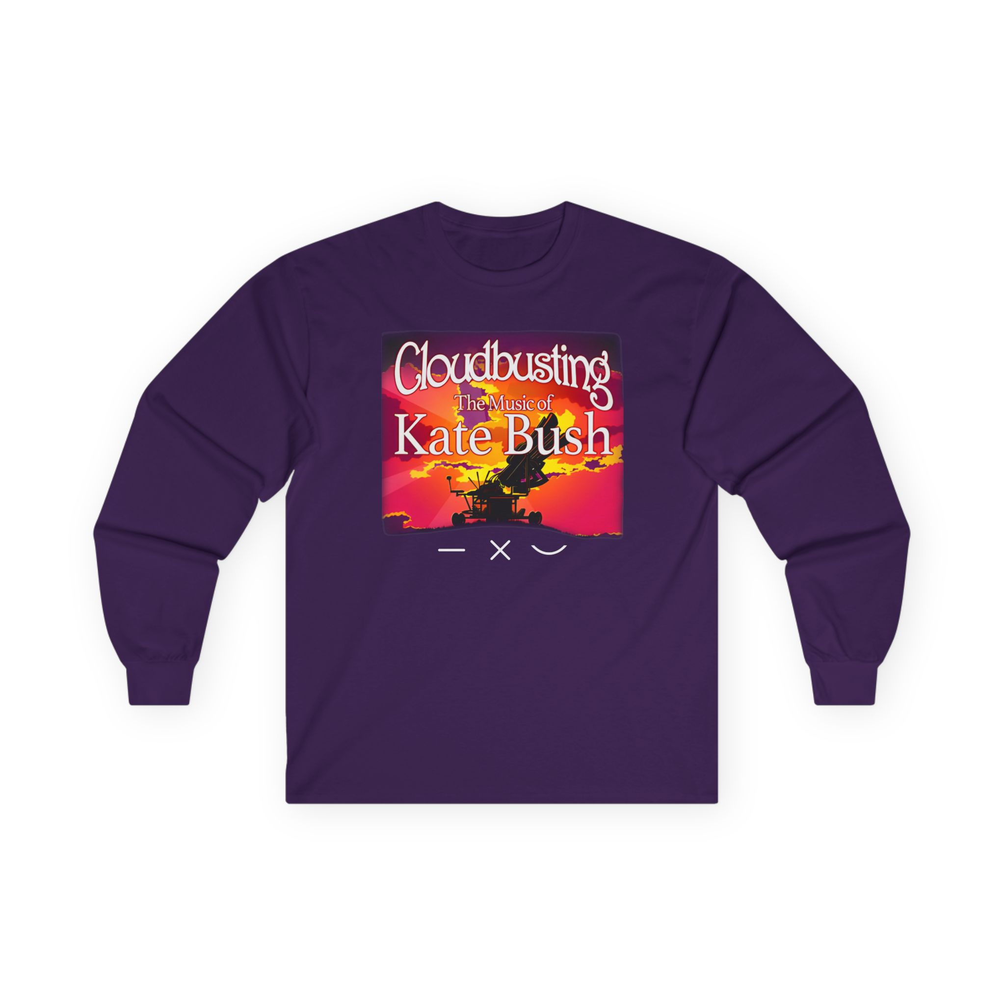 Kate Bush Line Cross Curve Unisex Ultra Cotton Long Sleeve Tee