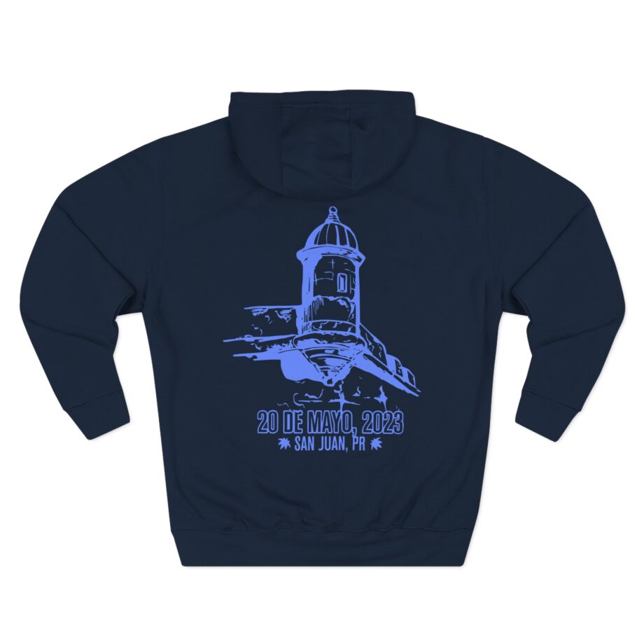 Eladio Carrion Puerto Rico Three-Panel Fleece Hoodie