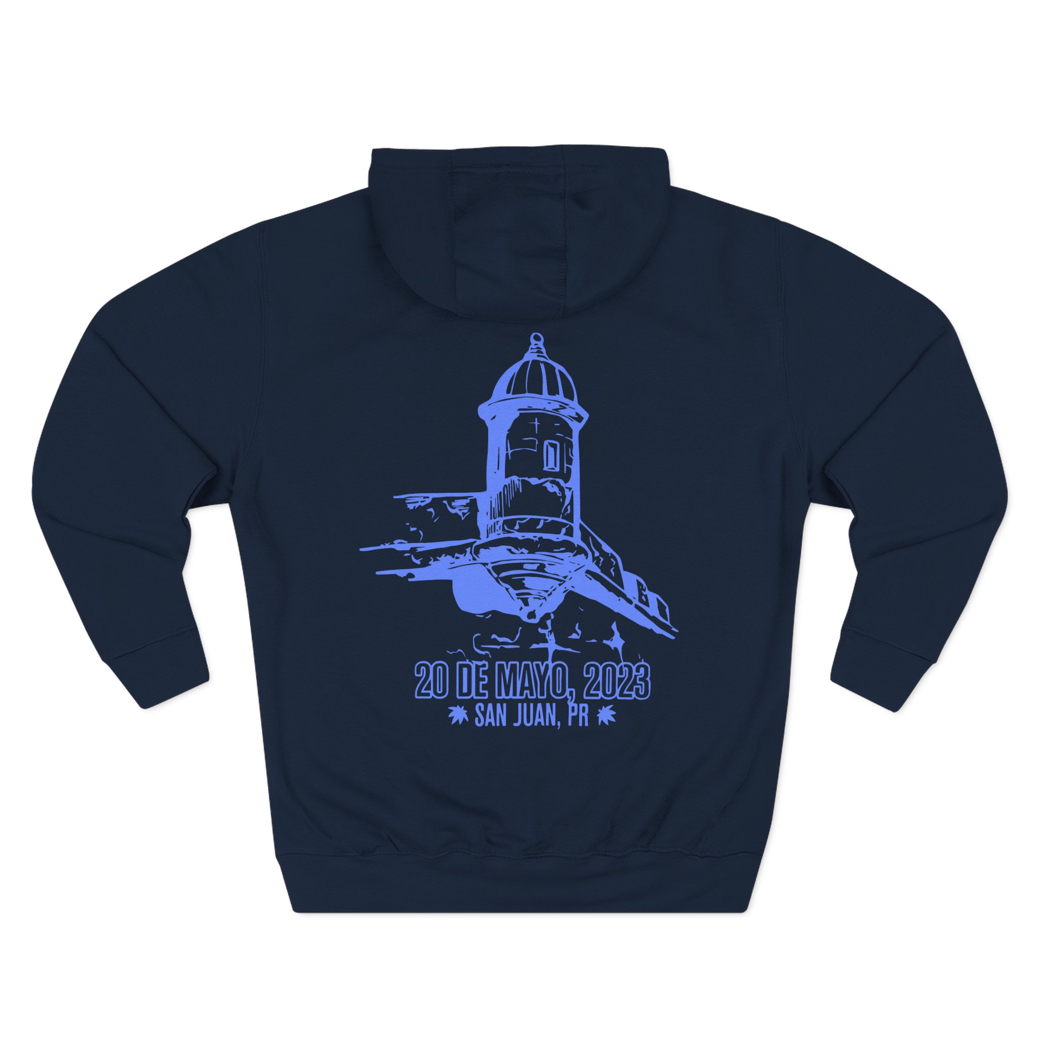 Eladio Carrion Puerto Rico Three-Panel Fleece Hoodie