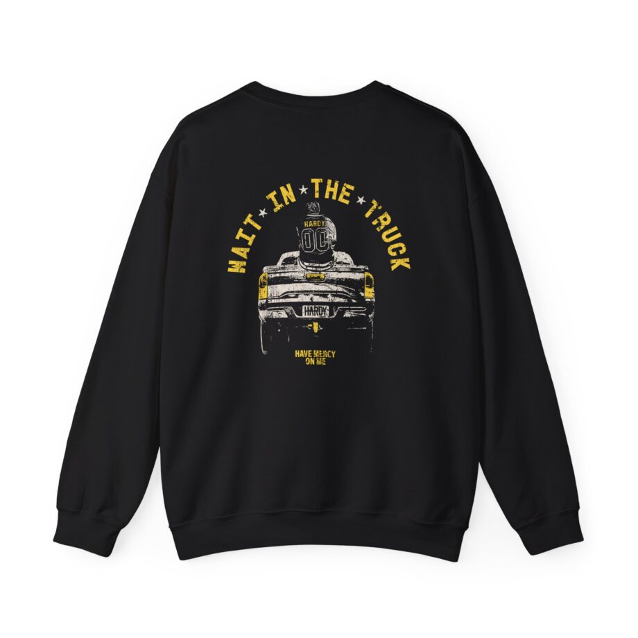 Hardy Wait in the Truck Unisex Heavy Blend™ Crewneck Sweatshirt