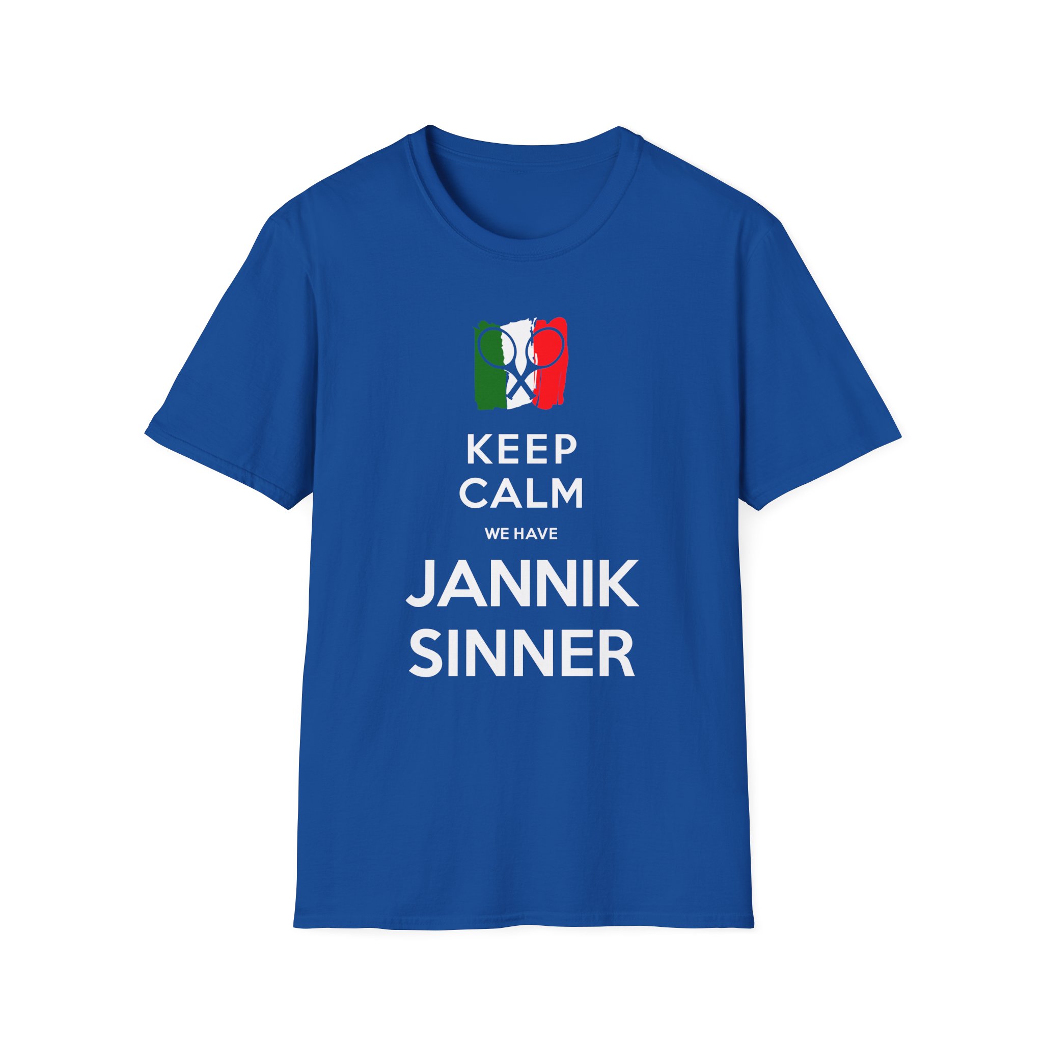 Jannik Sinner Keep Calm We Have Unisex Softstyle T-Shirt
