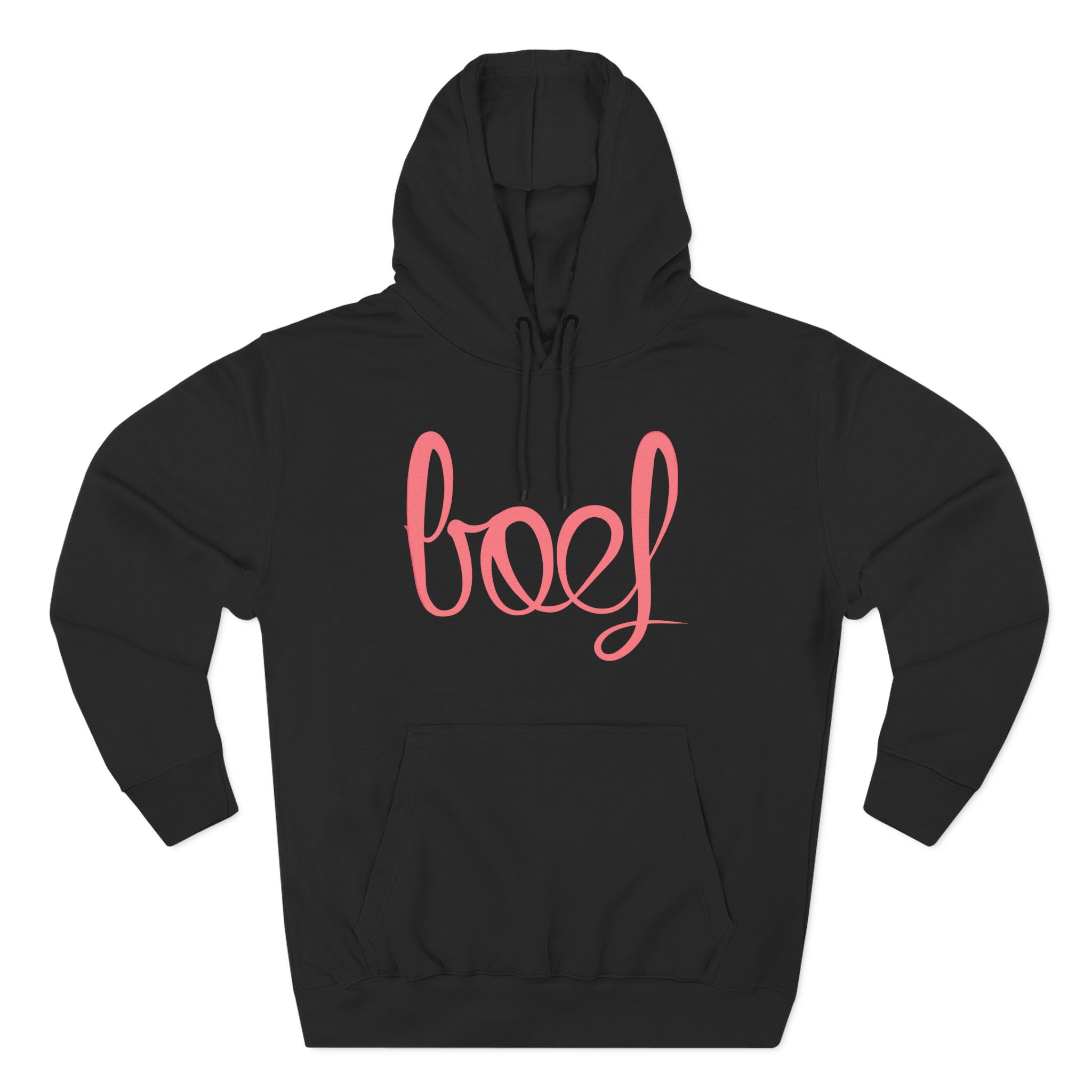Boef Three-Panel Fleece Hoodie