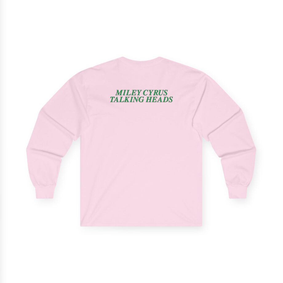Miley Cyrus Talking Heads X Miley Psycho Killer Unisex Ultra Cotton Long Sleeve Tee