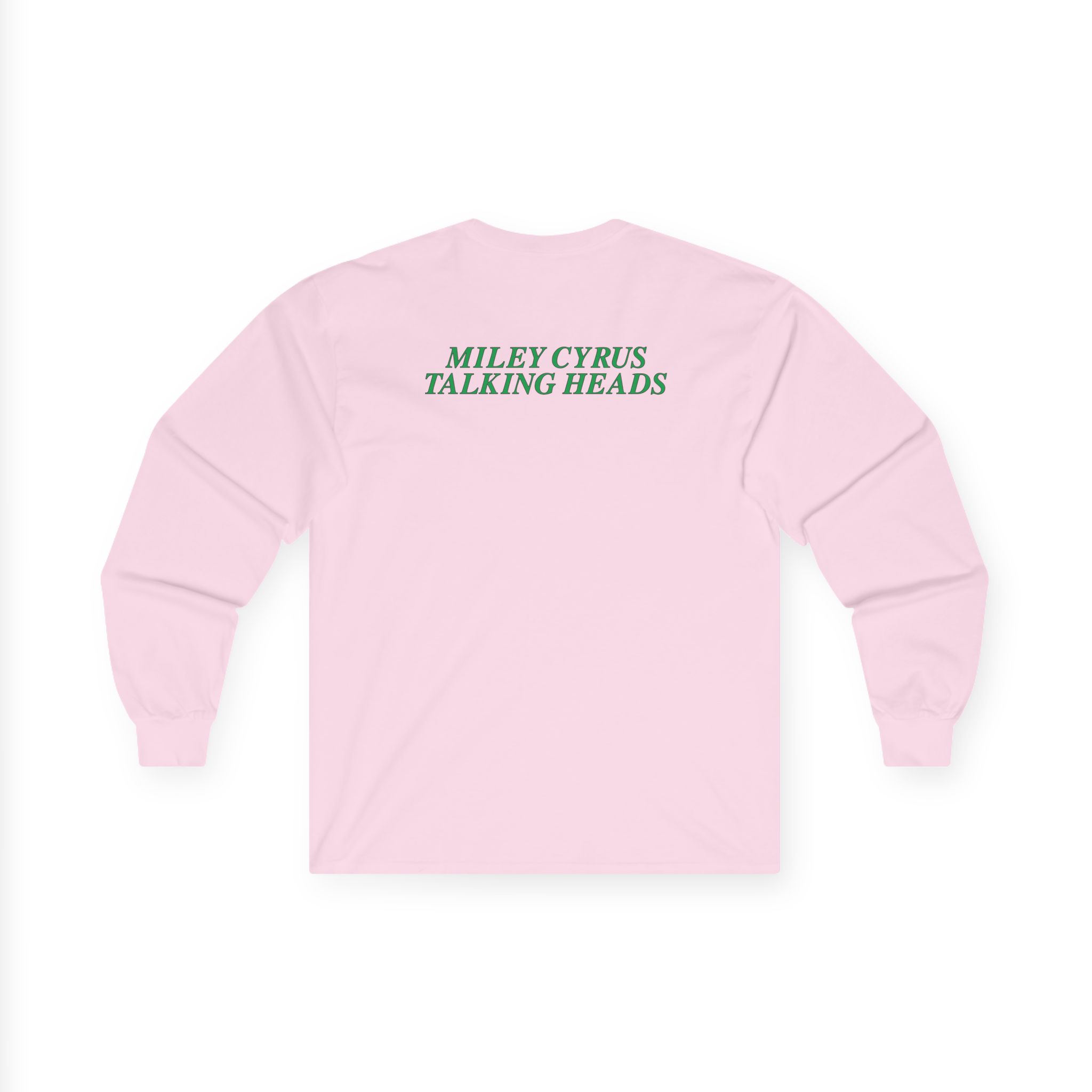 Miley Cyrus Talking Heads X Miley Psycho Killer Unisex Ultra Cotton Long Sleeve Tee