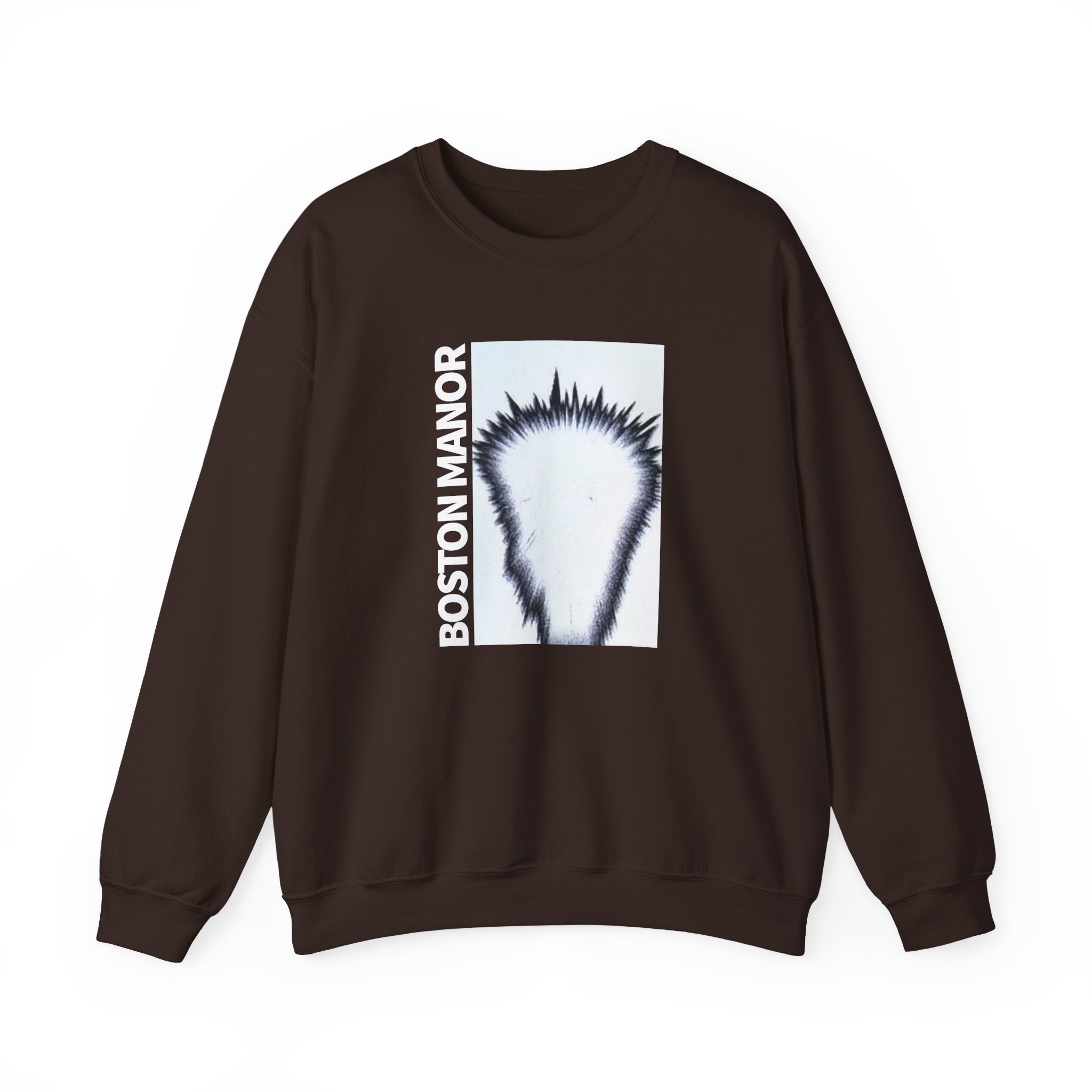 Boston Manor Flower Unisex Heavy Blendâ„¢ Crewneck Sweatshirt