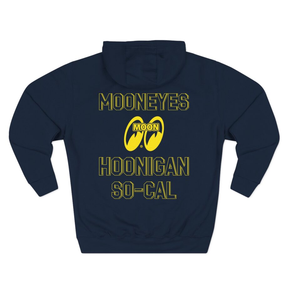 Ken Block Hoonigan X Mooneyes Socal Three-Panel Fleece Hoodie