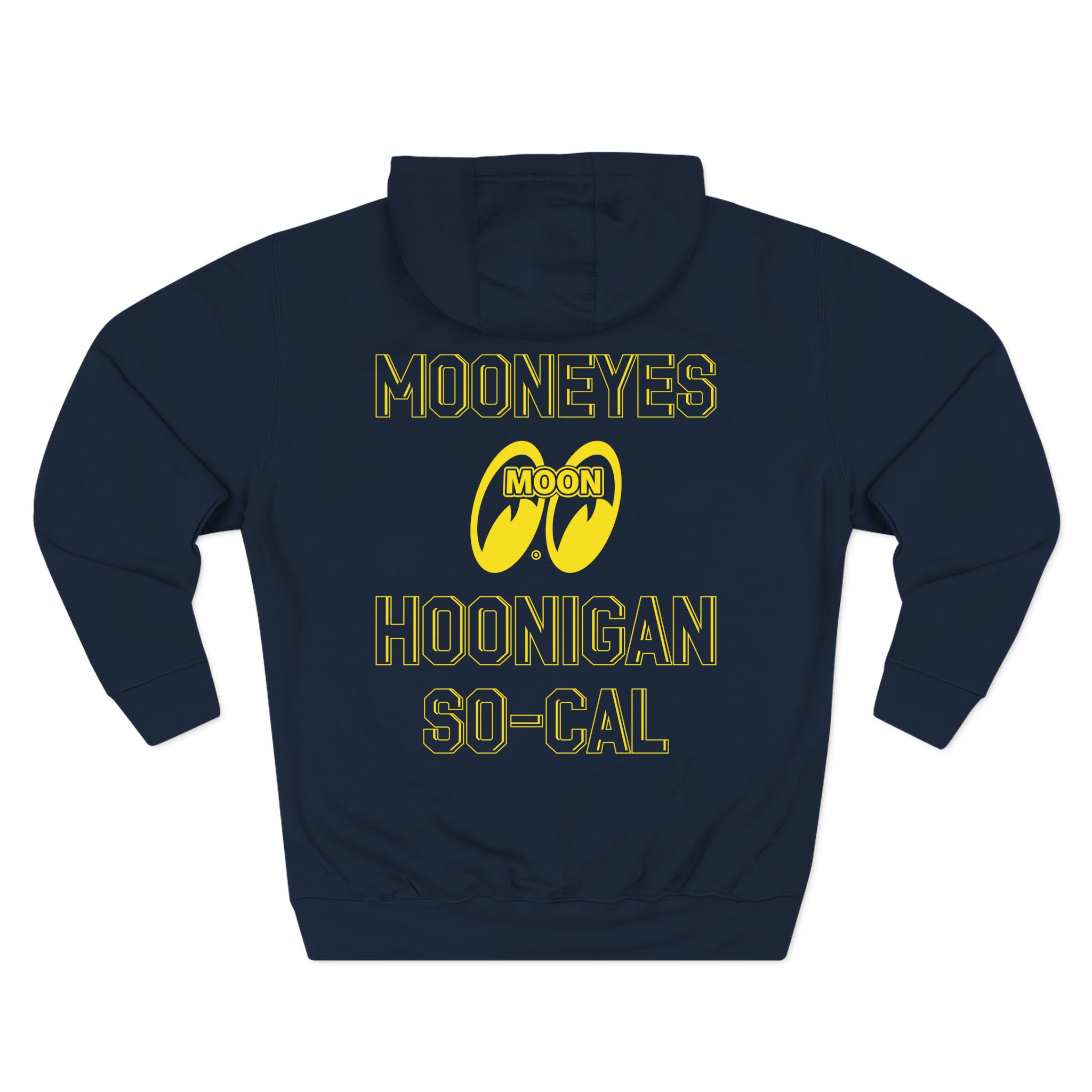 Ken Block Hoonigan X Mooneyes Socal Three-Panel Fleece Hoodie