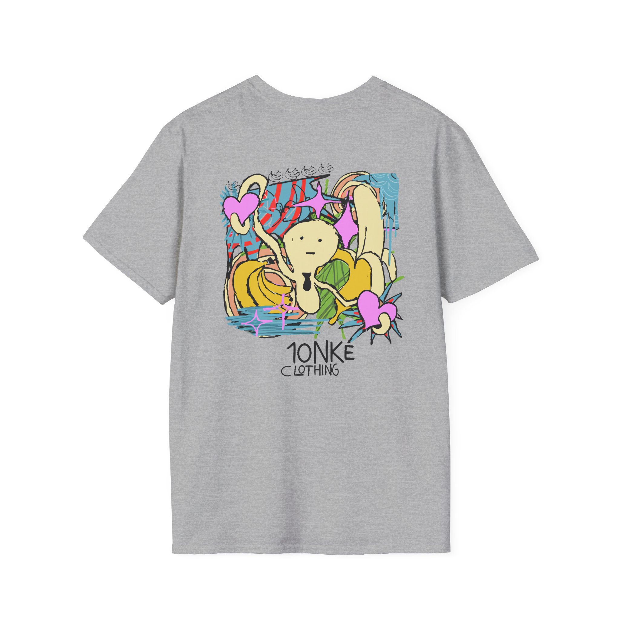 Spoonkid Basquiat Monke Unisex Softstyle T-Shirt