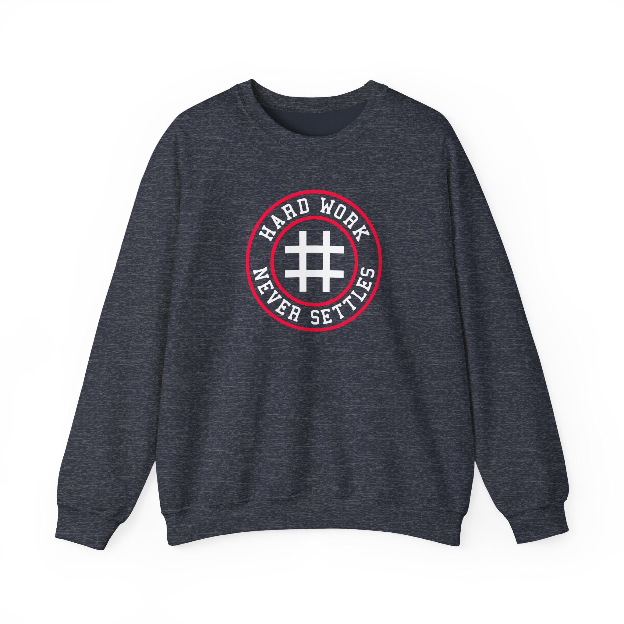 Trevor Bauer Hard Work Never Settles Unisex Heavy Blendâ„¢ Crewneck Sweatshirt