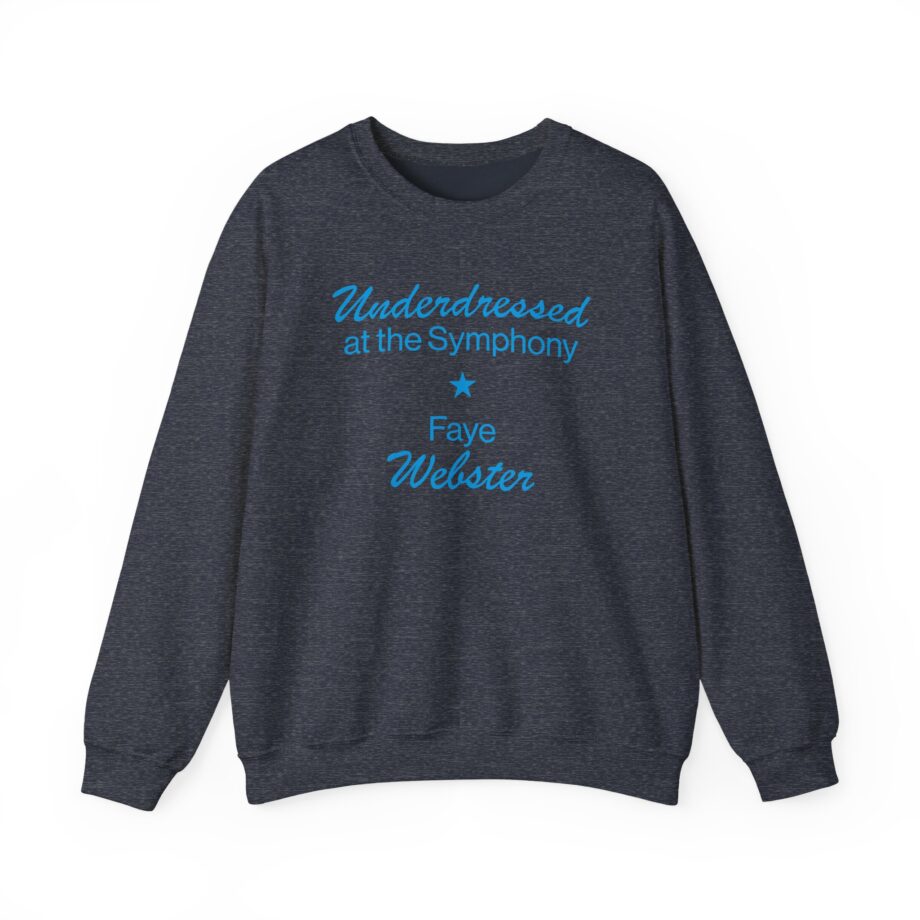 Faye Webster Underdressed at the Symphony 2024 Tour Unisex Heavy Blend™ Crewneck Sweatshirt