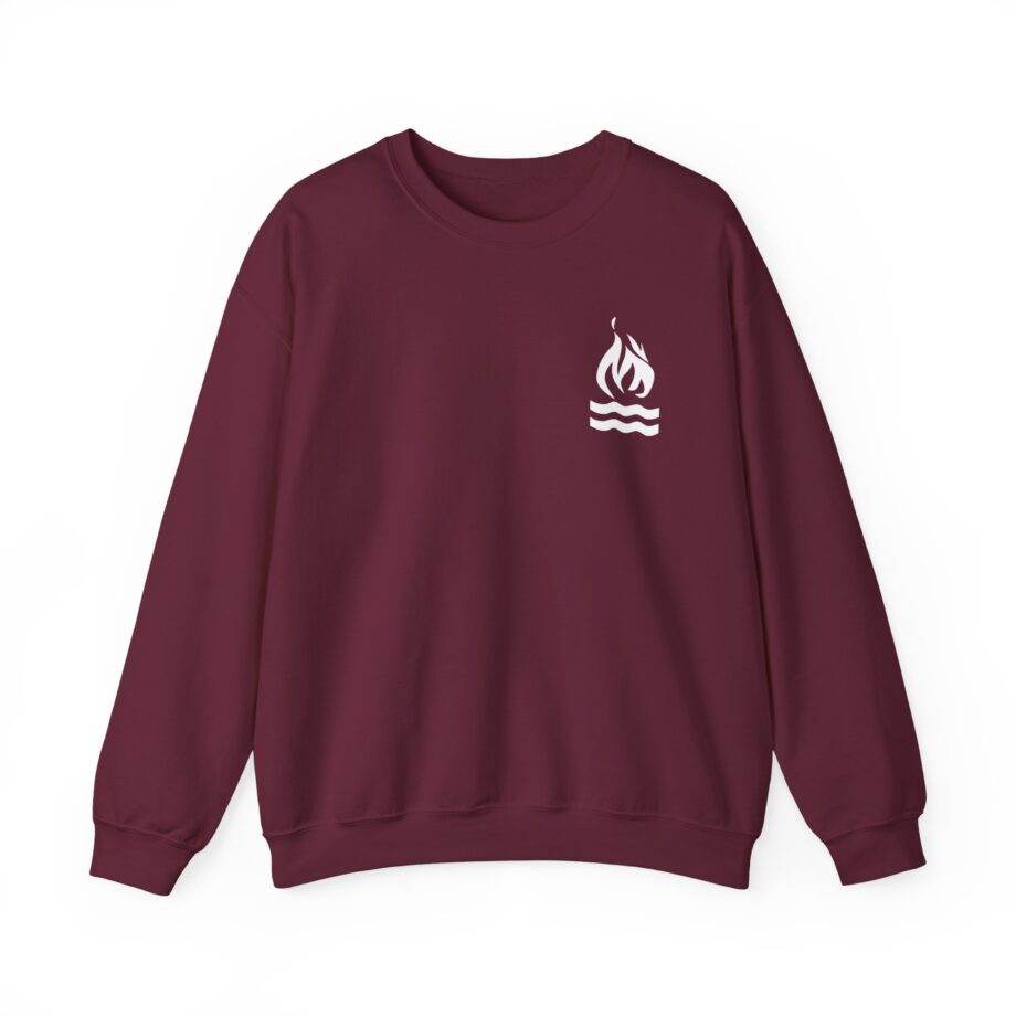 Hot Water Music Burn Forever Unisex Heavy Blend™ Crewneck Sweatshirt